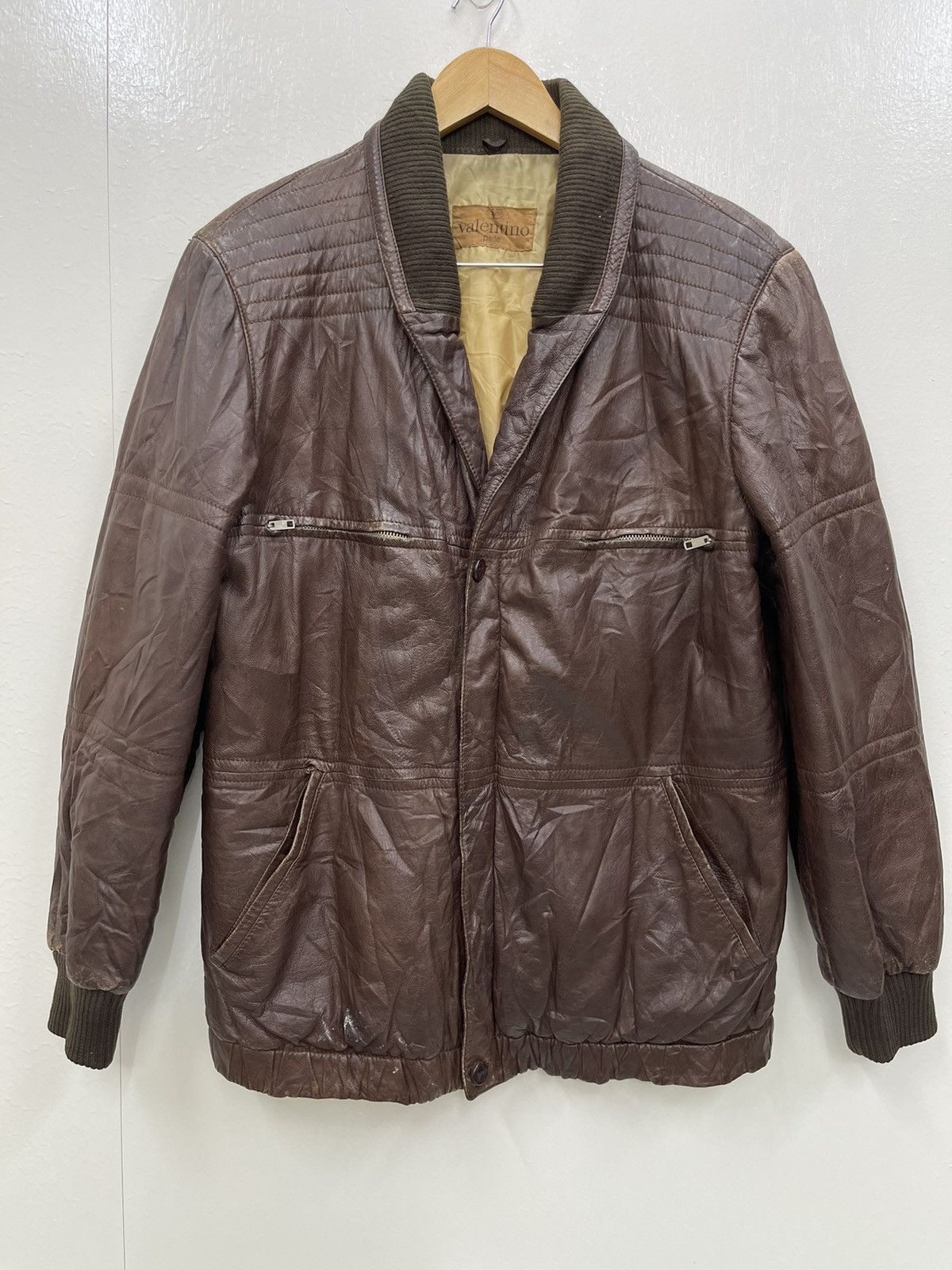 Men's Valentino Leather Jackets | Grailed