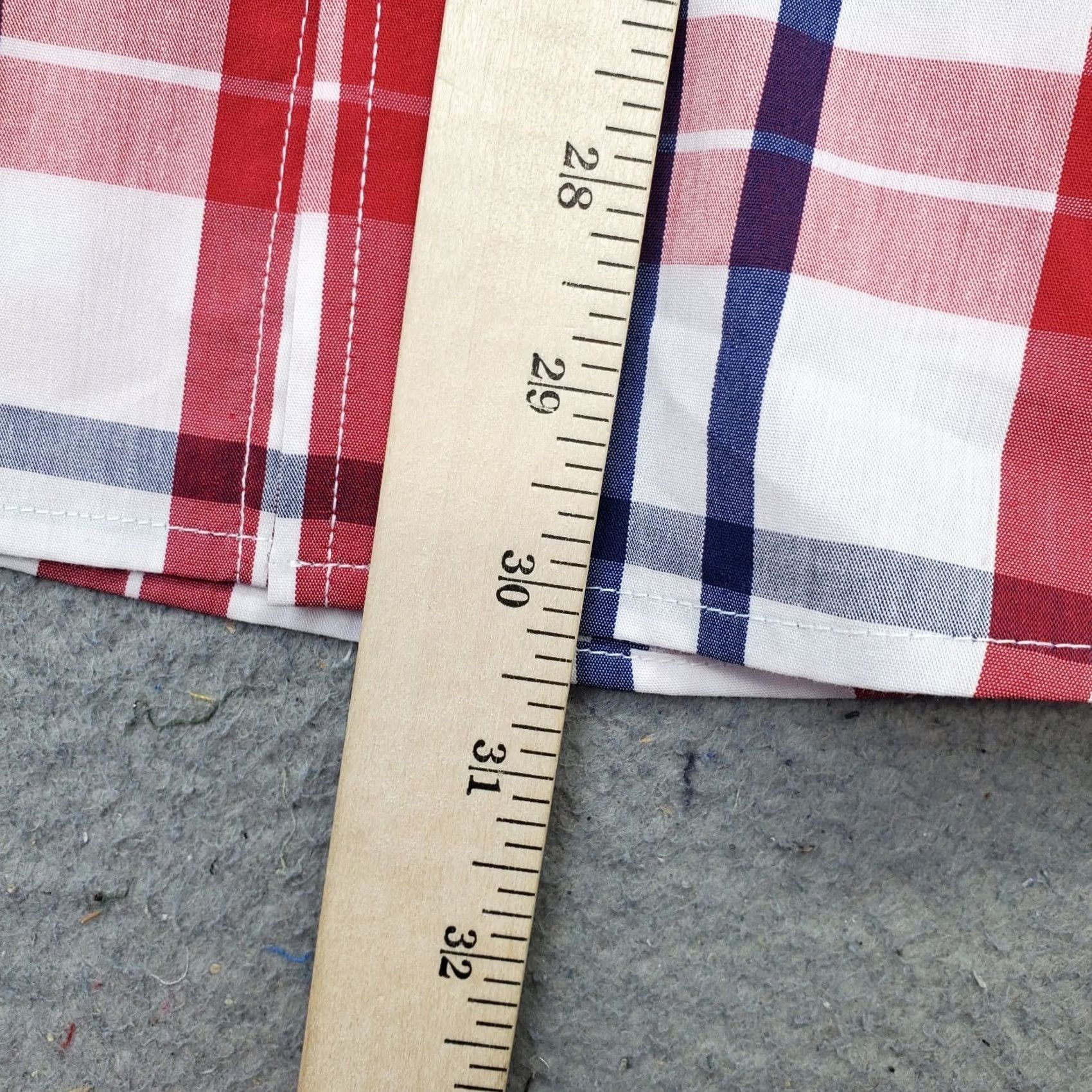 Vintage US Polo Assn. Shirt Mens S Multi Plaid Stretch Classic Short Sleeve Button Down Size US S / EU 44-46 / 1 - 5 Thumbnail