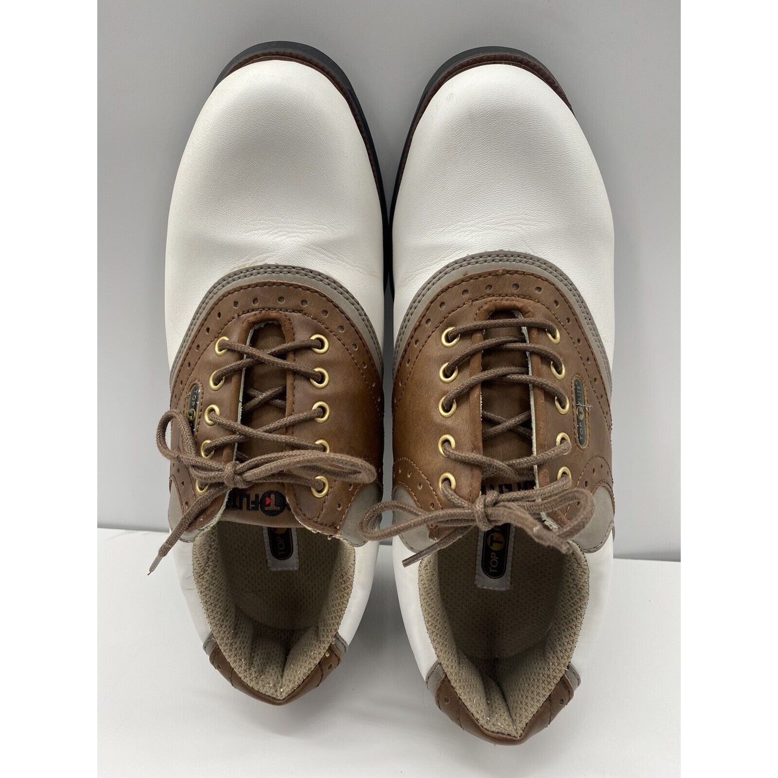 Top Flite TOP FLITE Doral Golf Shoes Men's Size 11 With Carrying Bag Size US 11 / EU 44 - 9 Thumbnail