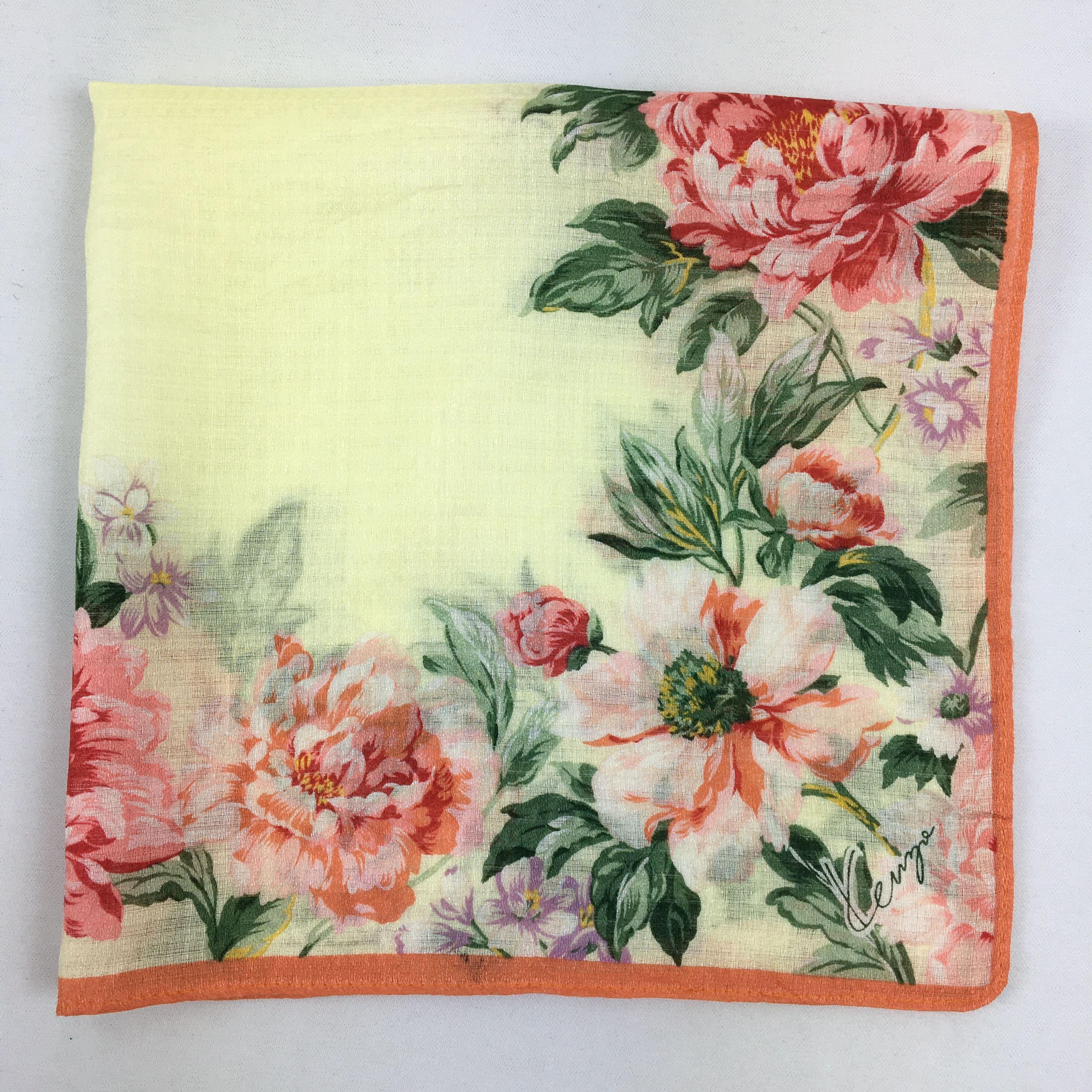 Kenzo Vintage Kenzo Handkerchief Neckerchief Bandana - AC72961 Size ONE SIZE - 4 Thumbnail