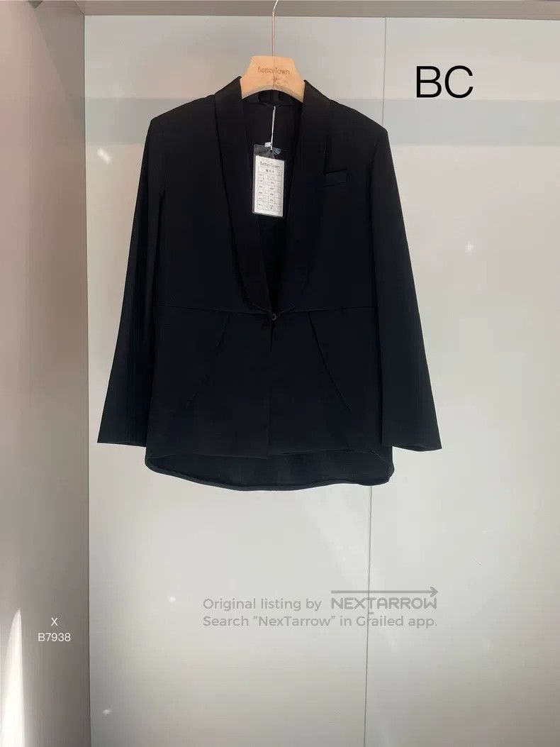 Brunello Cucinelli Brunello Cucinelli Black New Wool Suit Jacket Size S / US 4 / IT 40 - 1 Thumbnail