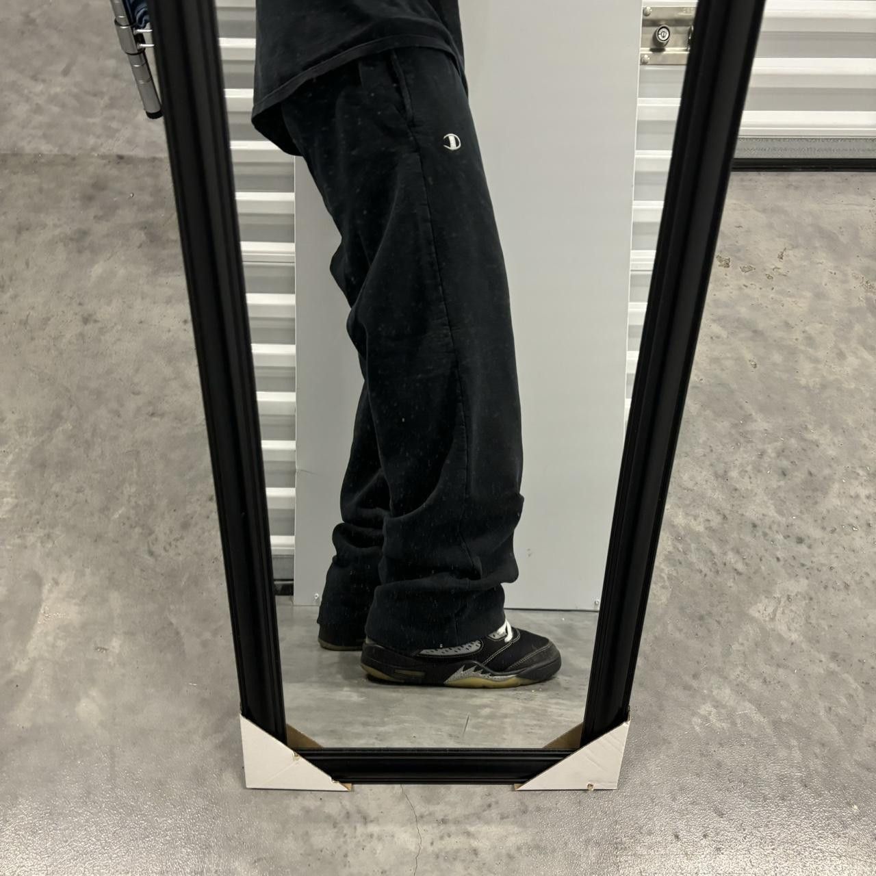 Champion × Vintage Crazy Vintage Y2K/2000s Black Champion Skater Essential Sweatpants! Size US 30 / EU 46 - 2 Thumbnail