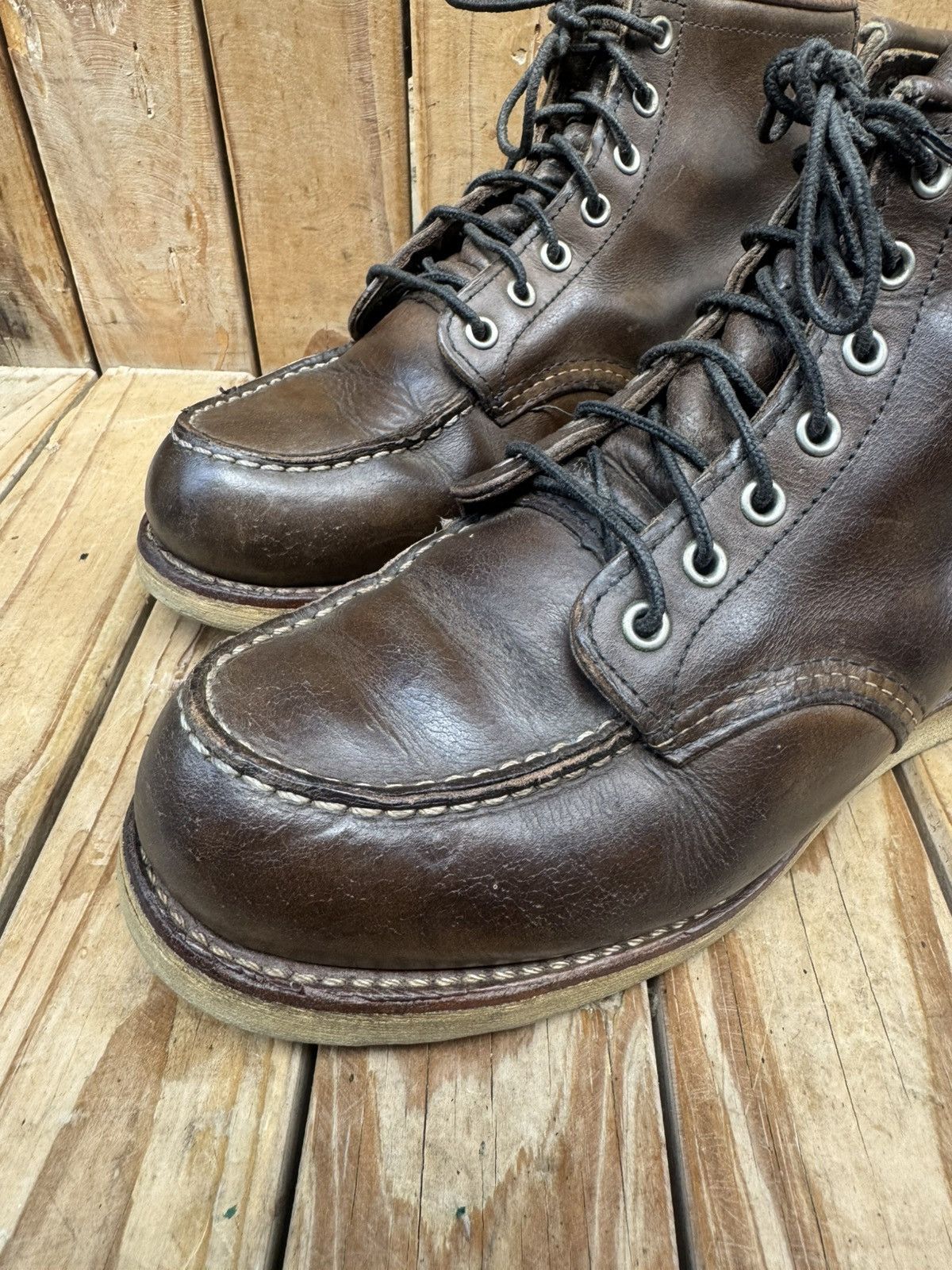 Red Wing Red Wing 8890 Moc Toe Brown Boots US 8 D |UK 7 | EUR 41 Size US 8 / EU 41 - 19 Thumbnail