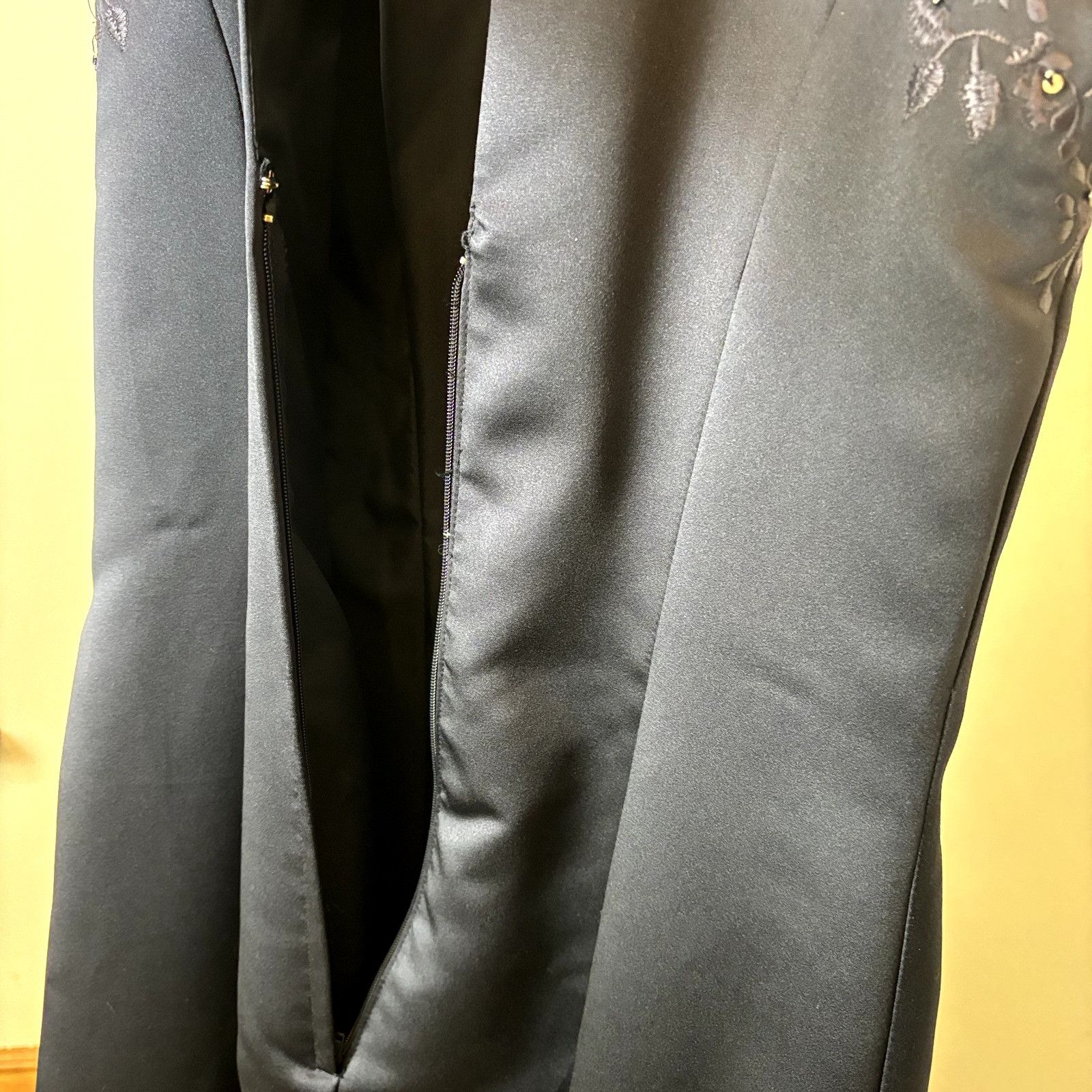 Other Morilee Sz 7/8 S Women's Navy Sleeveless Evening Gown— Forma Size S / US 4 / IT 40 - 5 Thumbnail