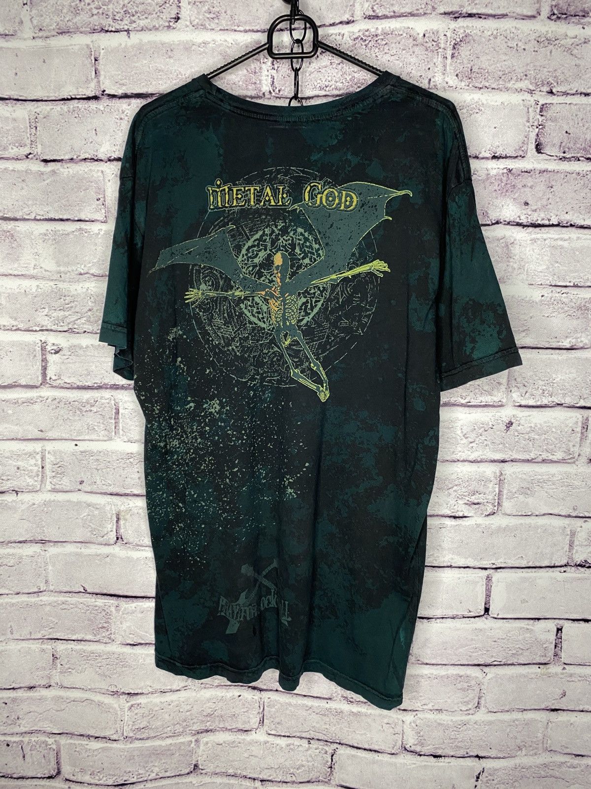 Band Tees Men's Vintage 00s T-Shirt Metal God Pray For Rock N Roll Size US XL / EU 56 / 4 - 8 Thumbnail