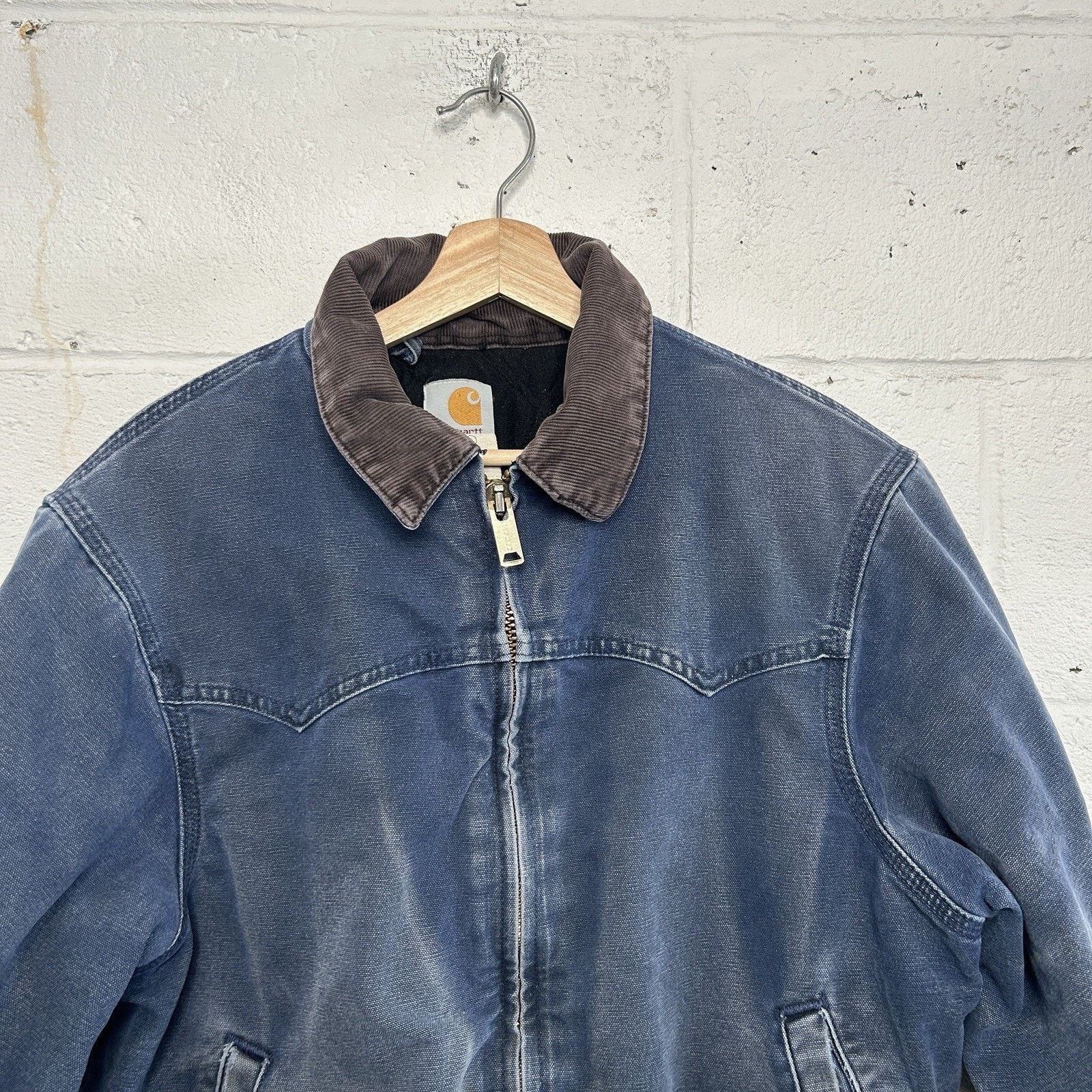 Carhartt Vintage Carhartt Quilted Santa Fe Jacket “Blue” J14 BLU Size US M / EU 48-50 / 2 - 3 Thumbnail