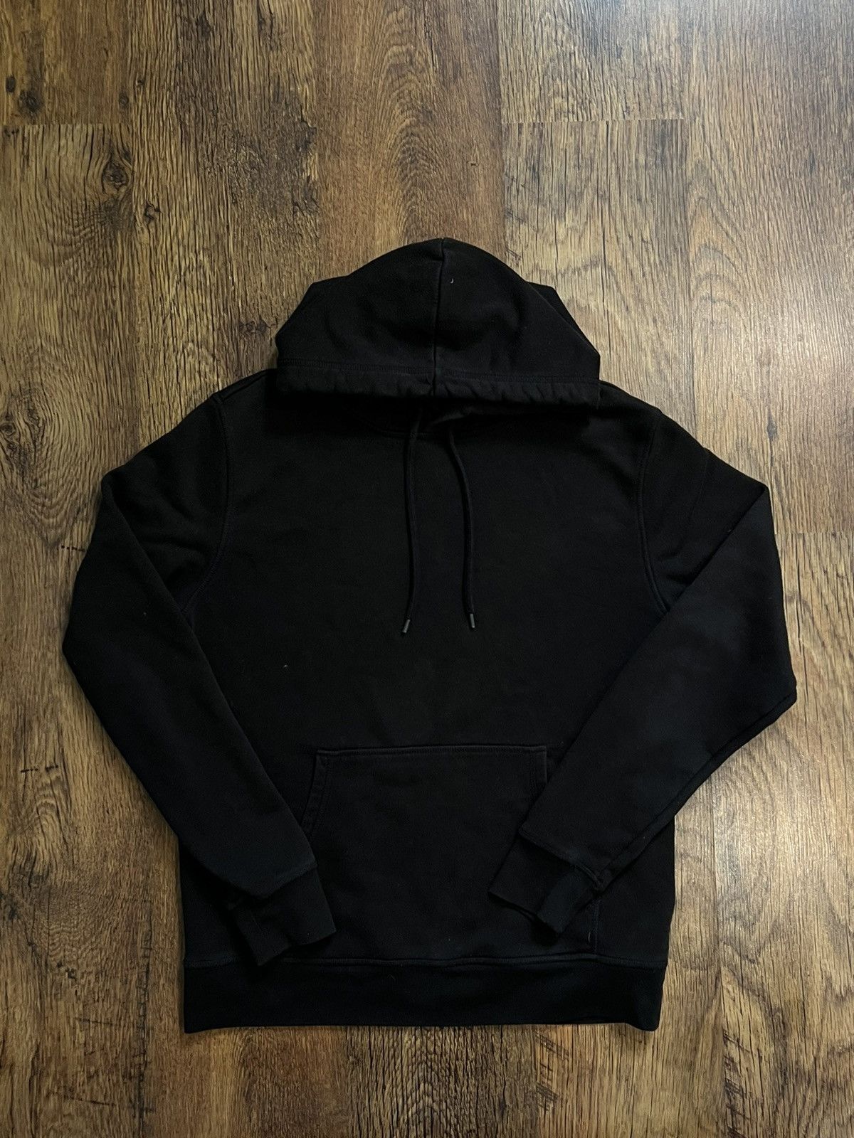Vintage Vintage hoodie black blank 90s y2k sweatshirt Size US M / EU 48-50 / 2 - 3 Thumbnail