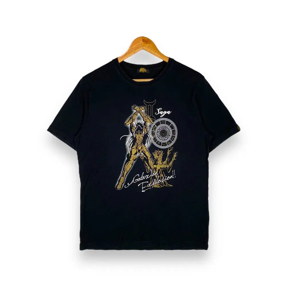 Anime Vintage 00's SAINT SEIYA SAGA Galaxian Explosion Anime Tee Size US L / EU 52-54 / 3 - 1 Thumbnail