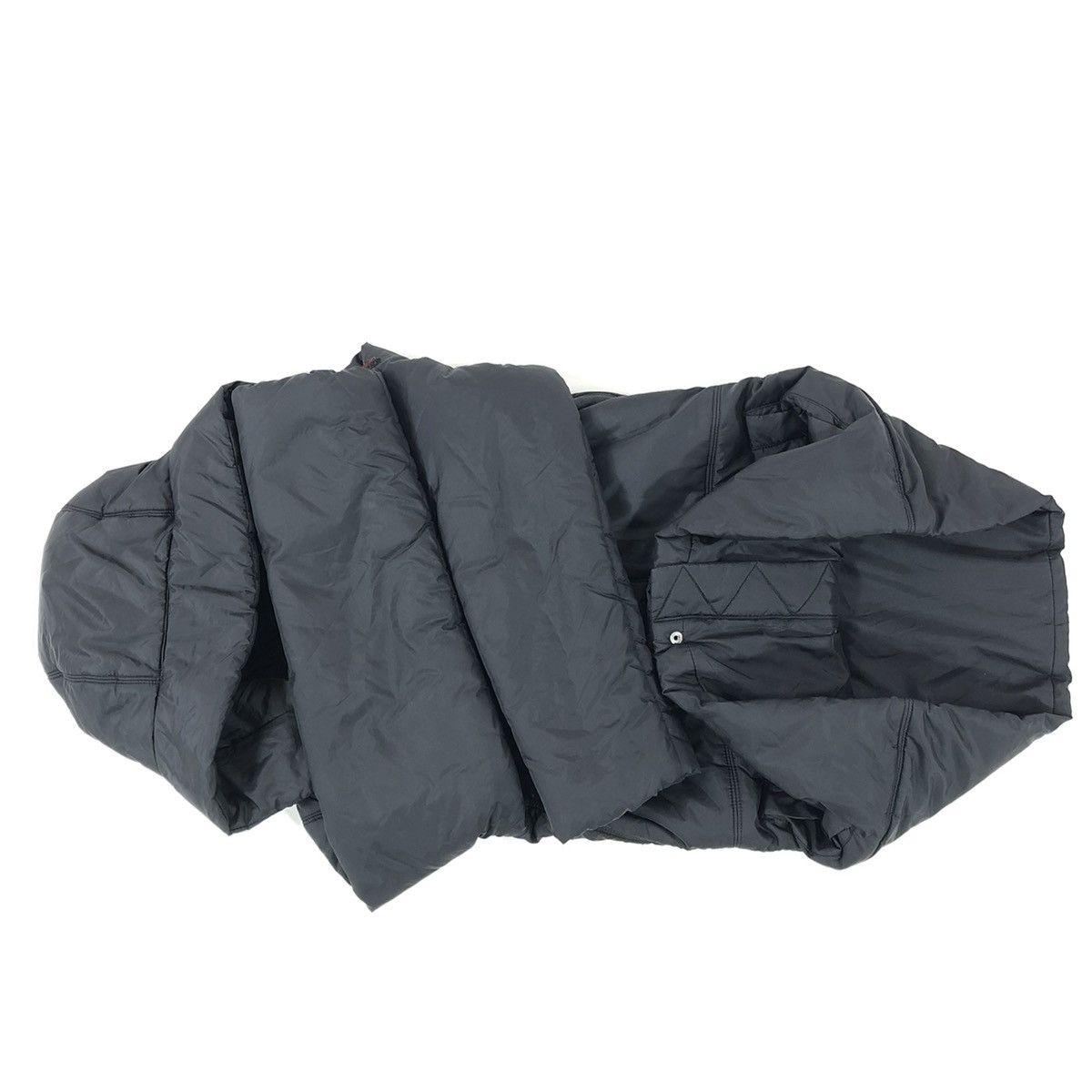 Jean Paul Gaultier Junior GAULTIER Logo Black Polyester Parka Puffy Coat Full-Zip Jacket Size XXS / US 00 / IT 34 - 10 Thumbnail