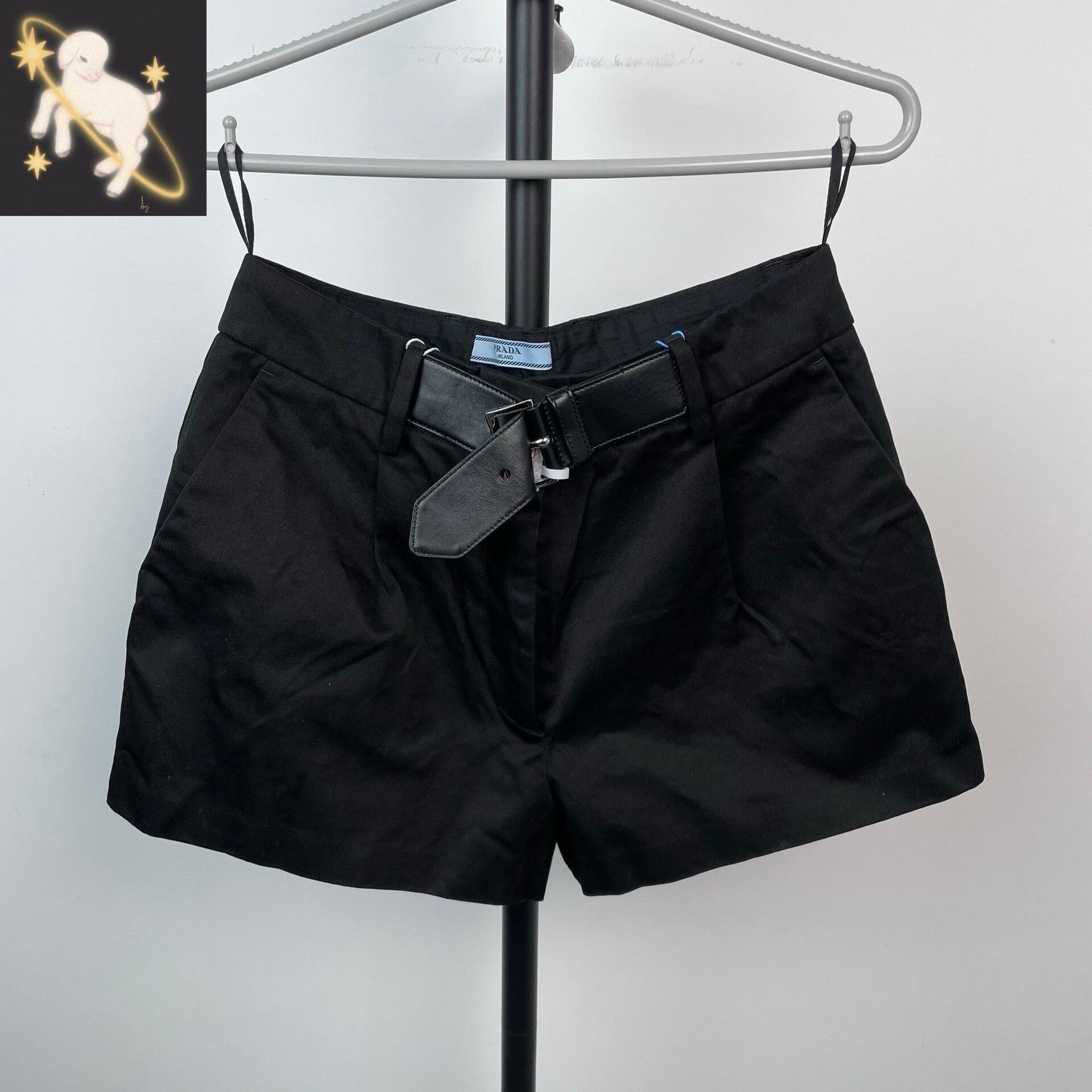 Prada Prada Casual Black Pants 38 Women Size 38" / US 16 / IT 52 - 1 Thumbnail