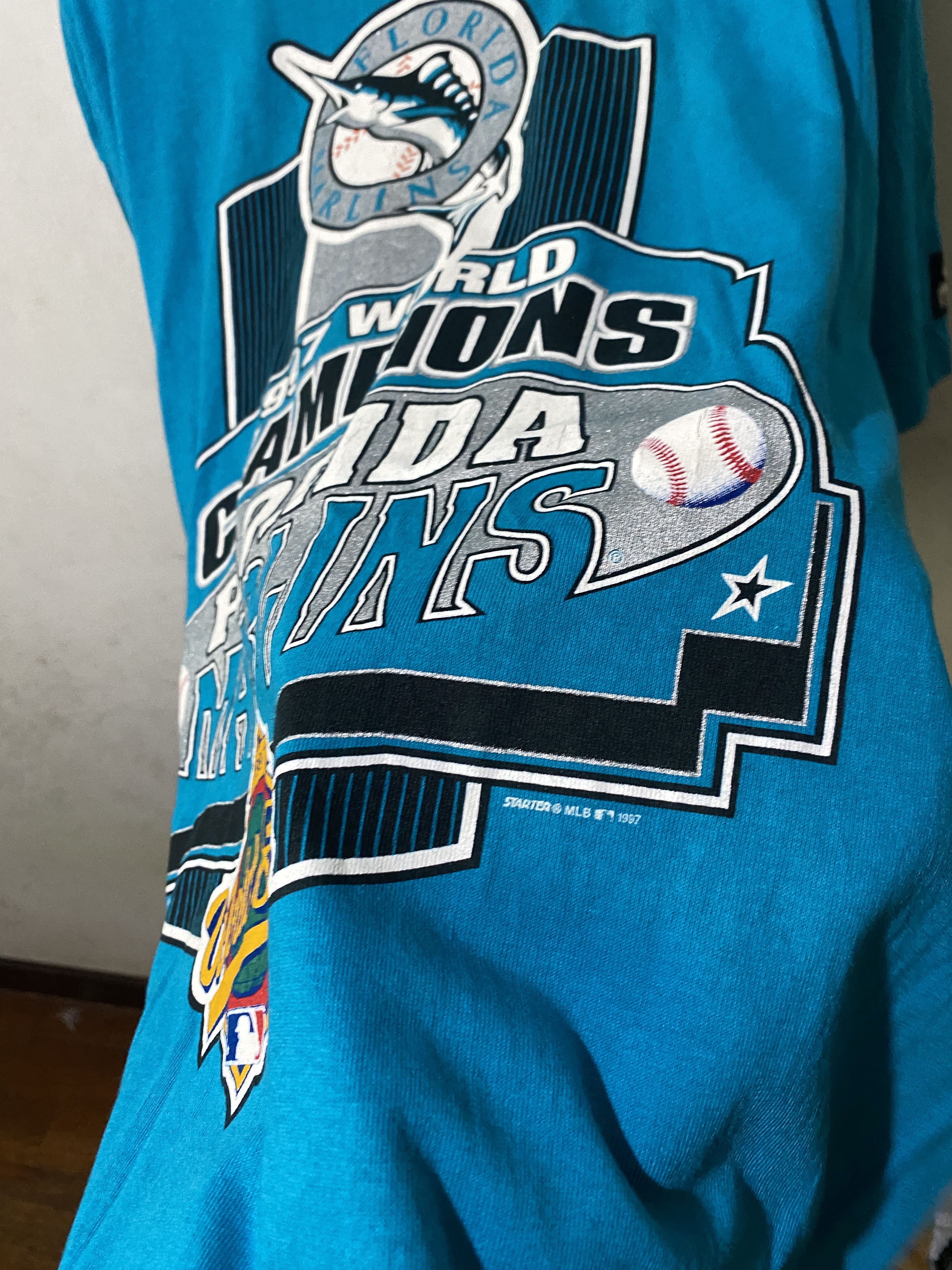 Mlb Jersey Vintage Marlins Shirt Vintage 1997 MLB Florida Marlins