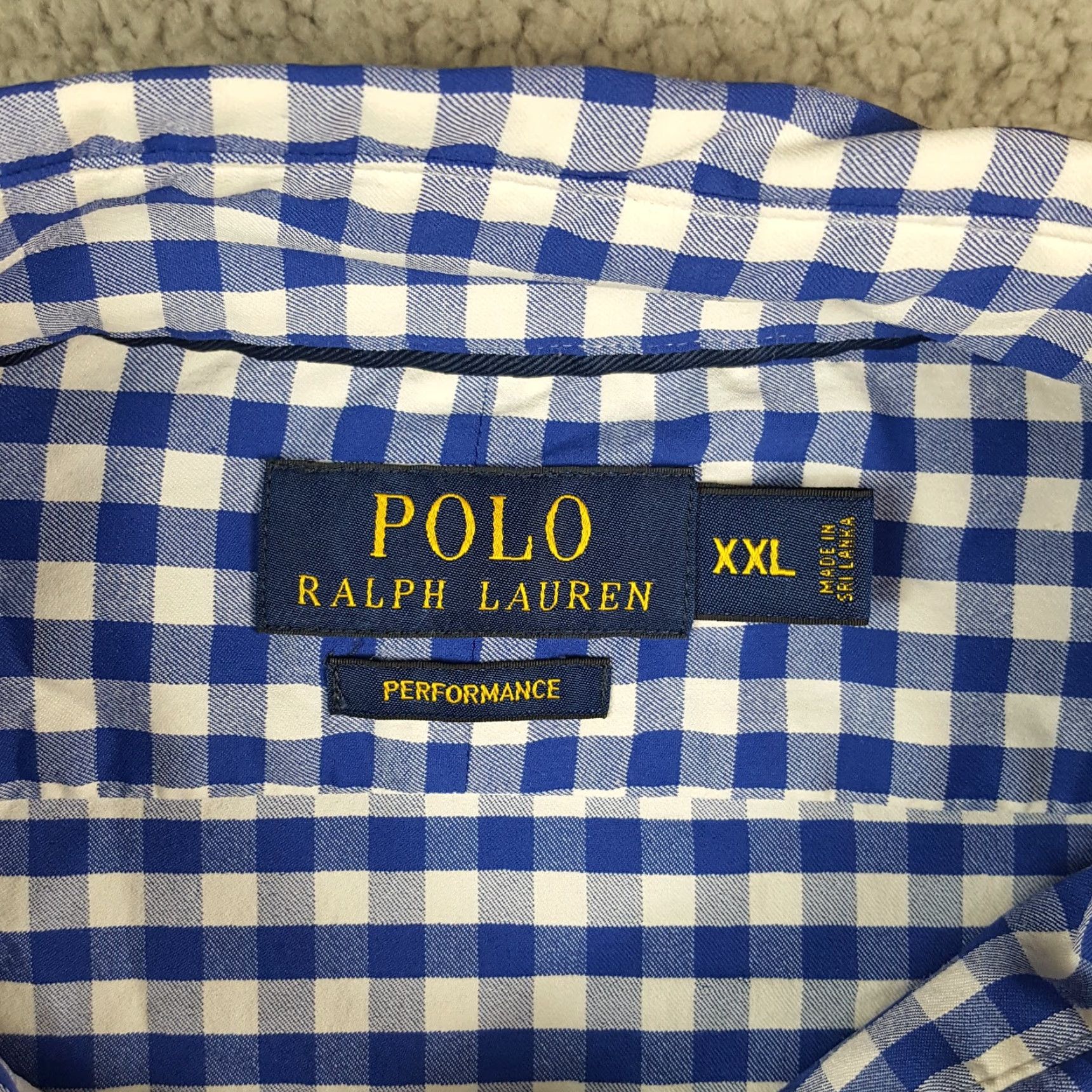 Polo Ralph Lauren Vintage Polo Ralph Lauren Men's 2XL Gingham Plaid Button-Up Shirt Collared Casual Preppy Size US XXL / EU 58 / 5 - 6 Thumbnail