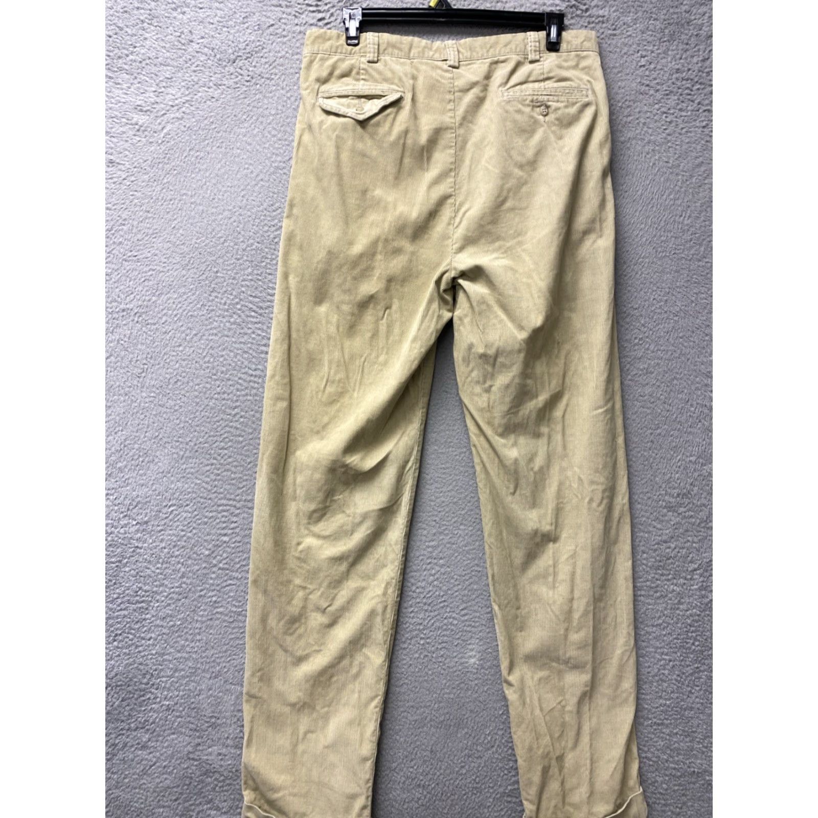 Polo Ralph Lauren Polo Ralph Lauren Pants Men 36x38 Corduroy Light Ginger Straight Leg 90s Button Flat Front Casual 90s Mens Size US M / EU 48-50 / 2 - 7 Thumbnail