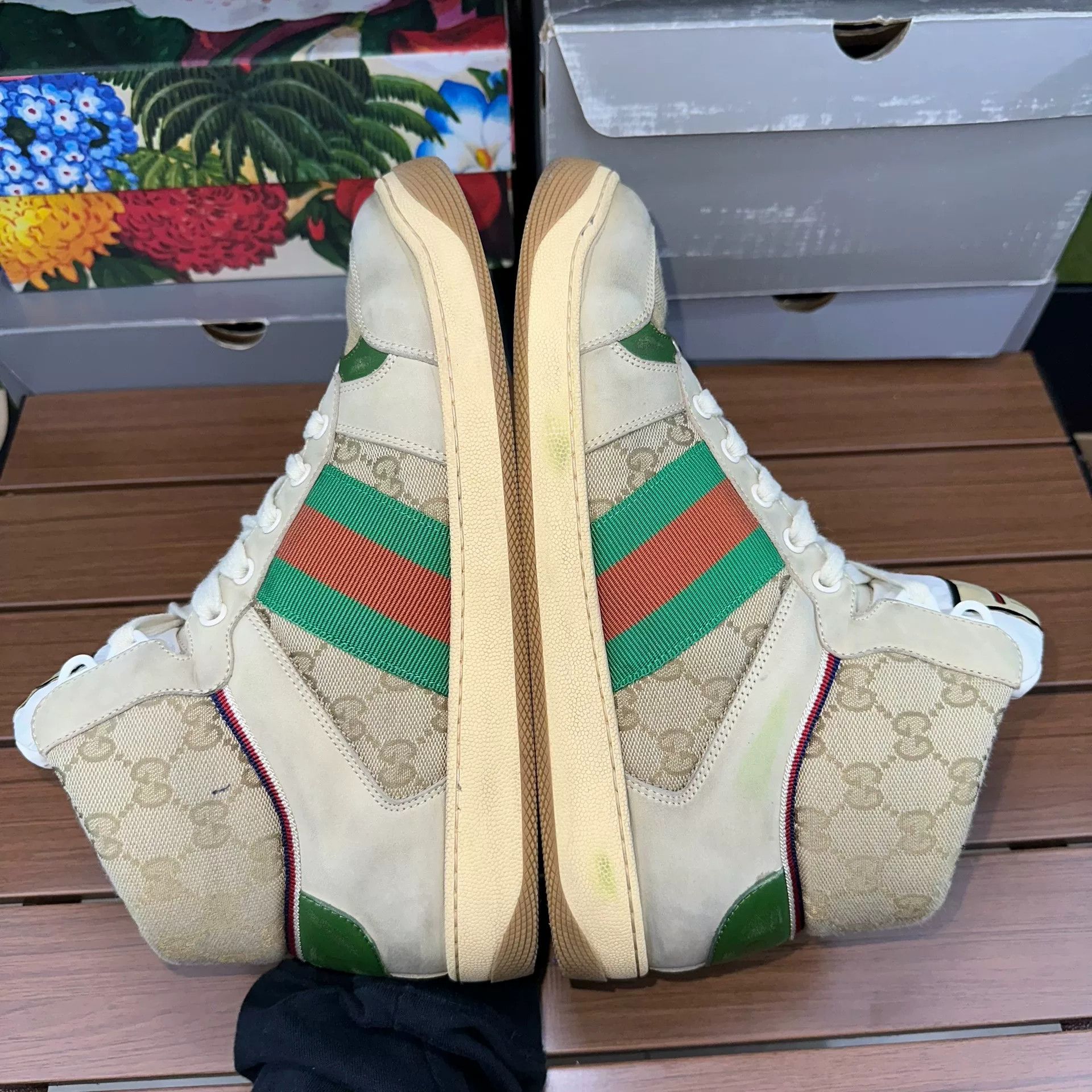 Gucci Gucci Lowtop Sneakers 9 Men Size US 9 / EU 42 - 1 Thumbnail