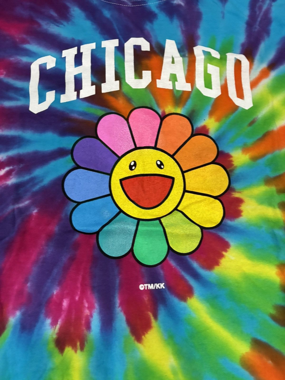 Takashi Murakami Chicago Complexcon Tie Dye 2017 T Shirt Size US L / EU 52-54 / 3 - 2 Thumbnail
