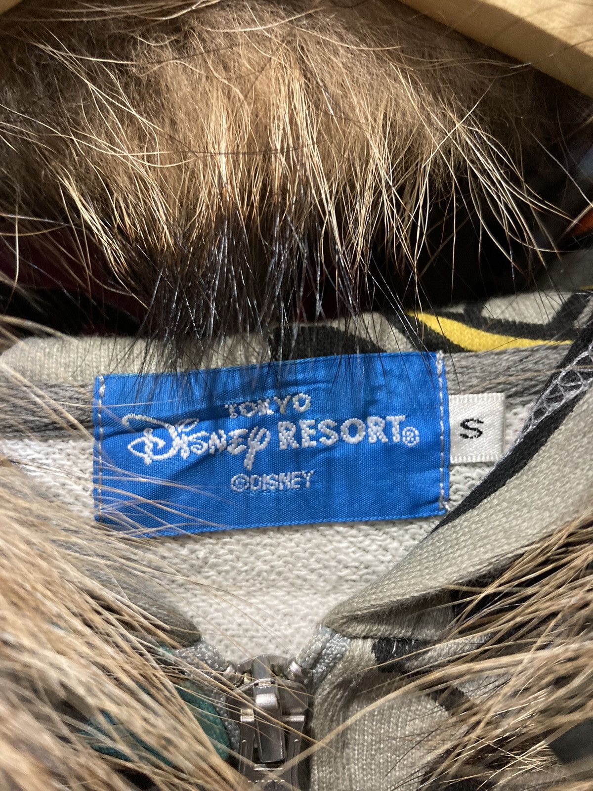 Vintage Tokyo Disney Resort Japanese Fur Hoodie All Over Print Style Size US S / EU 44-46 / 1 - 10 Thumbnail