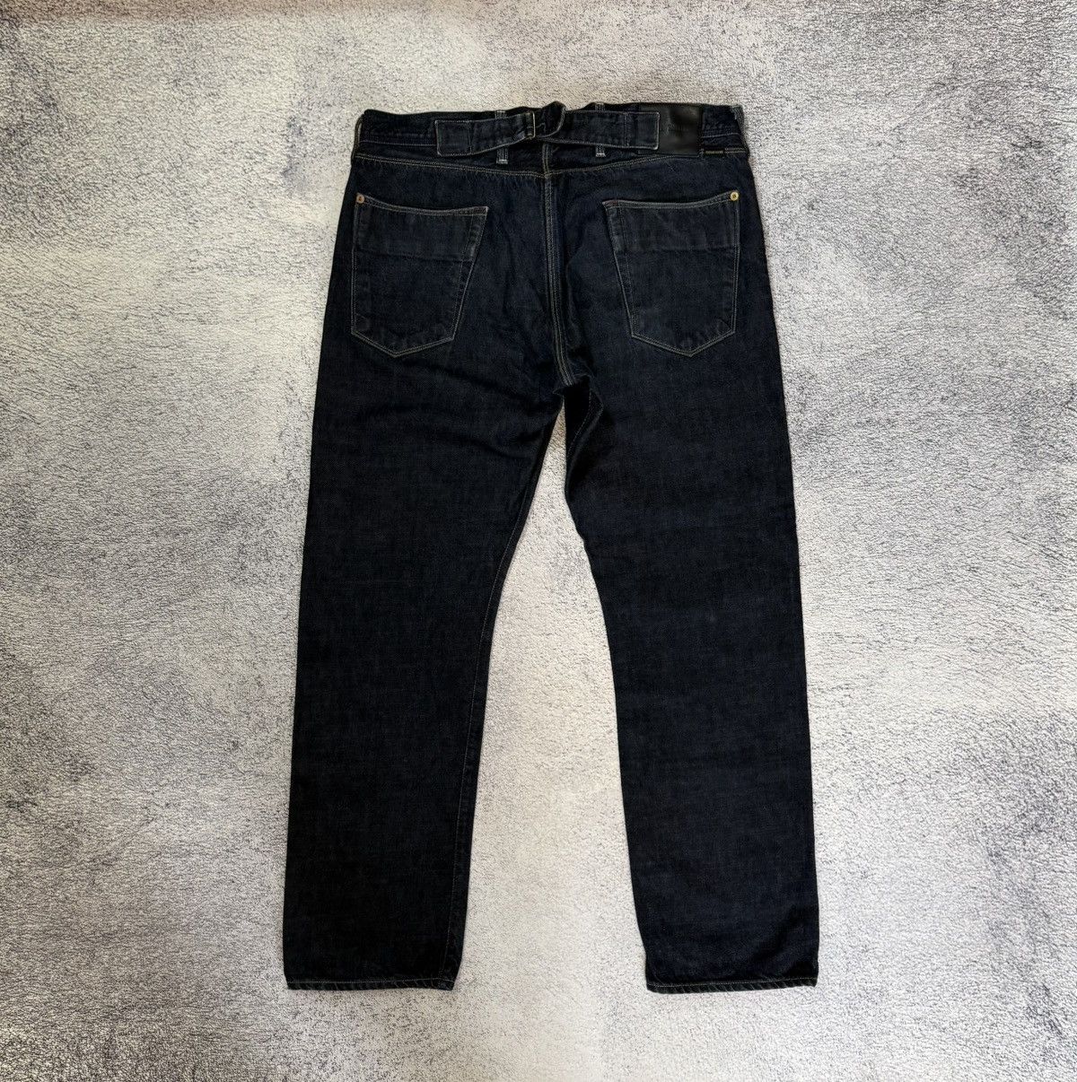 Paul Smith Paul Smith Jeans Cinch Back 34 Indigo Denim Straight Vintage Size US 34 / EU 50 - 1 Thumbnail