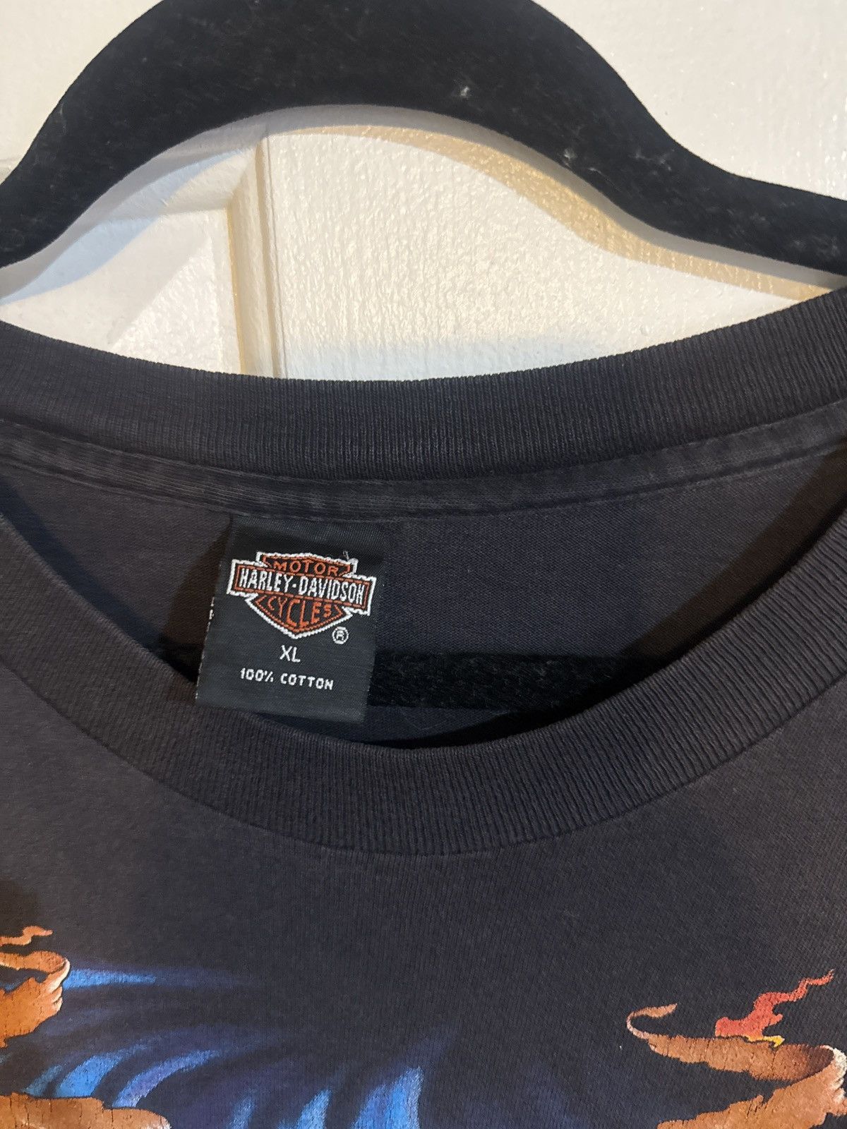 Harley Davidson RARE vintage Harley Davidson Long Sleeve T-Shirt Size US XL / EU 56 / 4 - 3 Thumbnail