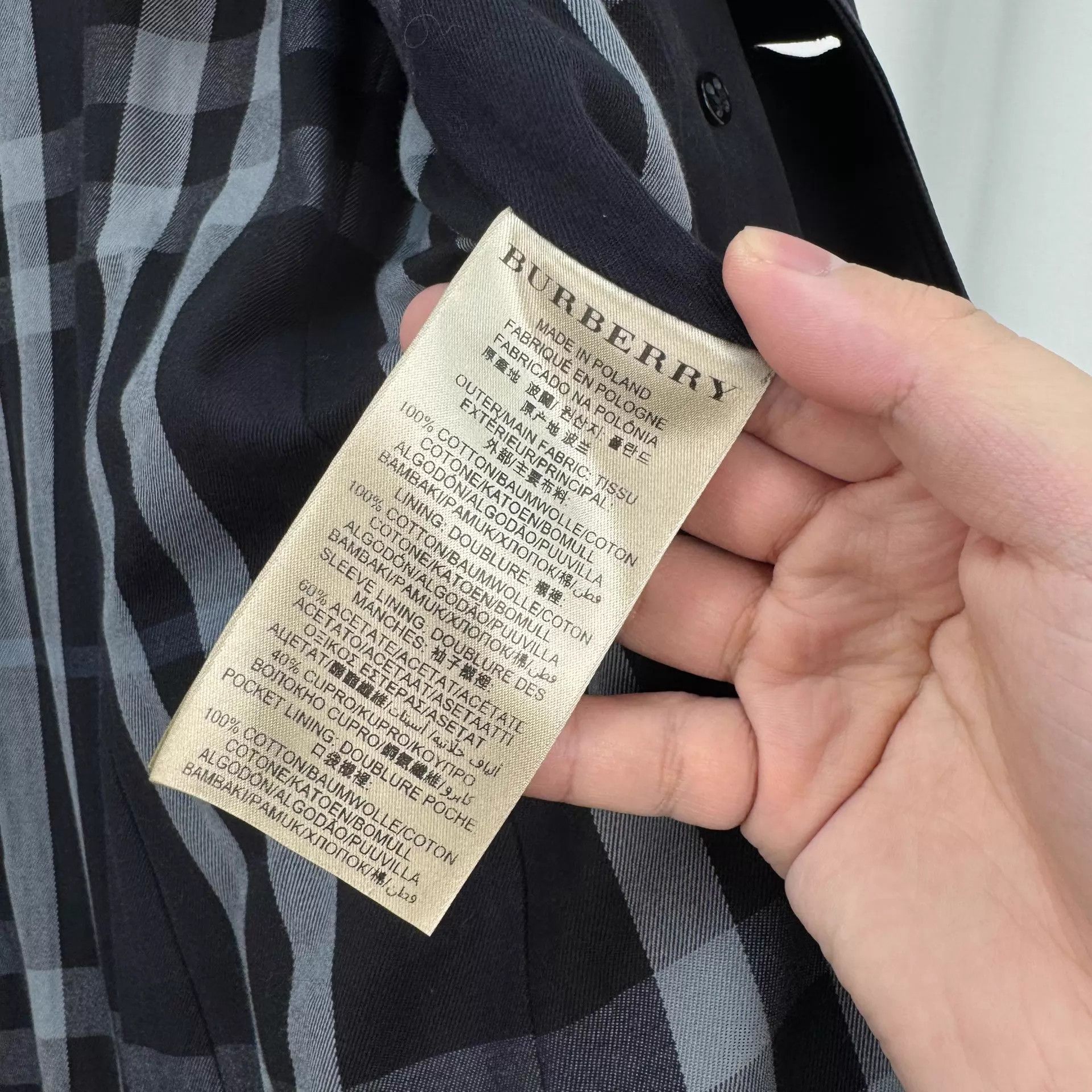 Burberry Burberry Double-Breasted Check Lined Trench UK8 9/10 Size S / US 4 / IT 40 - 7 Thumbnail