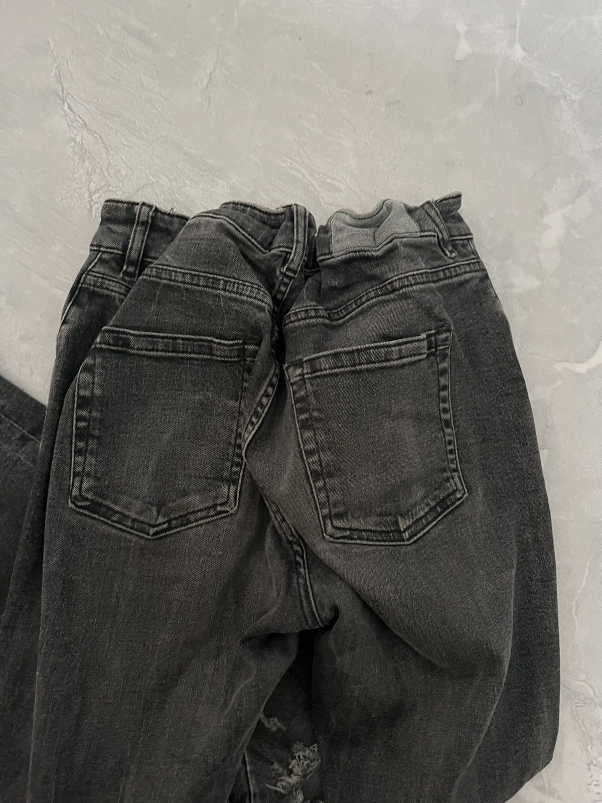 Japanese Brand Destroyed Japan Grunge / Undercover Style 90 / Archive Dark Size US 33 - 5 Thumbnail