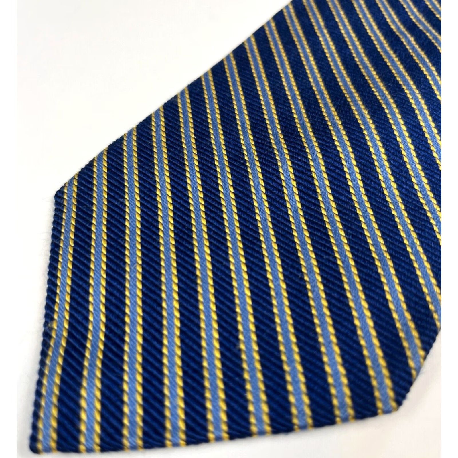Brooks Brothers Brooks Brothers Makers Silk Tie Striped Men’s Designer Woven in England Made in USA 58.25" 3.75" Blue Size ONE SIZE - 5 Thumbnail