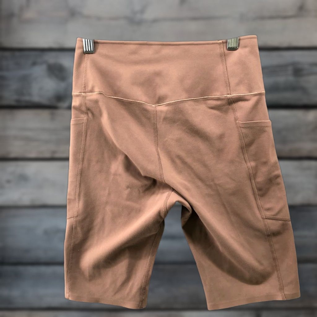 Uniqlo Uniqlo Airism Soft Active Biker Shorts Womens XS Tan Brown Dry Gym Yoga Cycling Size 26" / US 2 / IT 38 - 1 Thumbnail