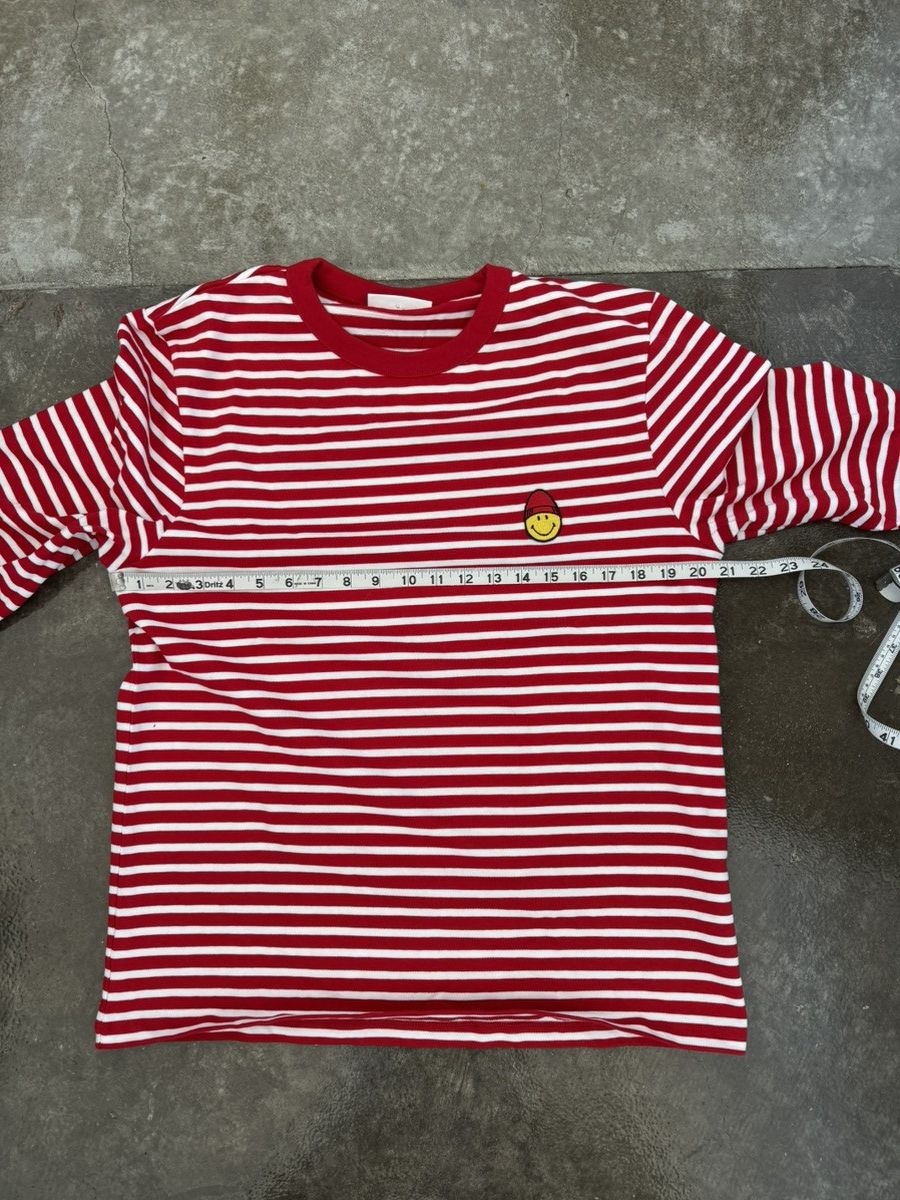 AMI Red and white stripe. New never worn Ami long sleeve Size US L / EU 52-54 / 3 - 4 Thumbnail