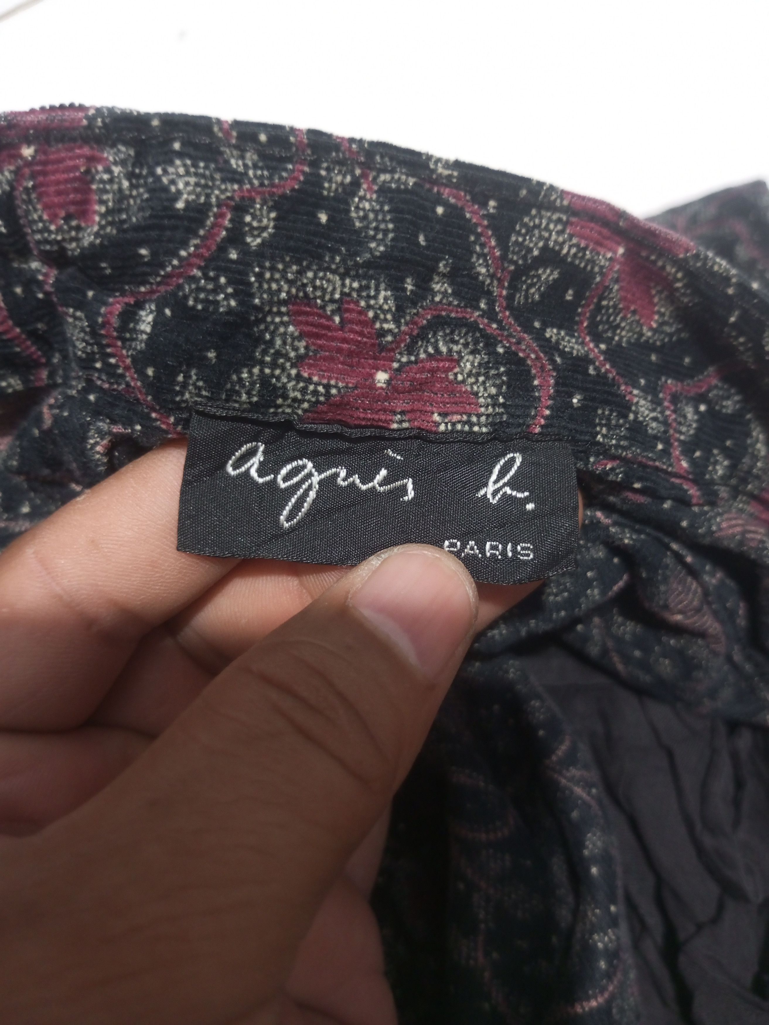 agnes b. Vintage Agnes b thin corduroy full print flare pants Size 28" / US 6 / IT 42 - 12 Thumbnail