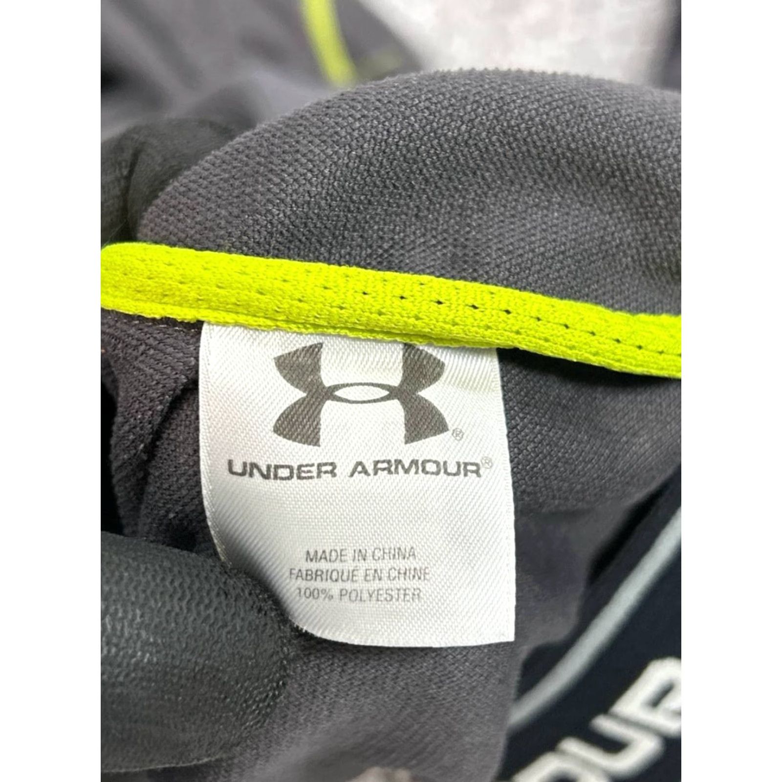 Under Armour Under Armour Jacket Mens L Gray Green All Season Gear Full Zip Size US L / EU 52-54 / 3 - 4 Thumbnail
