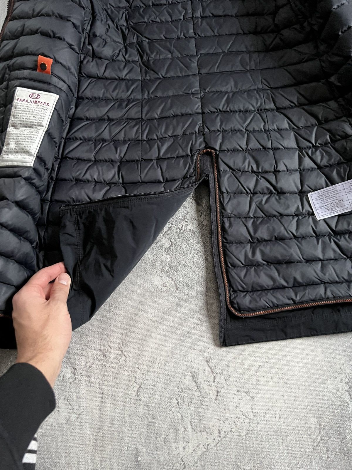 Parajumpers Parajumpers Long Winter Parka Down Jacket Black Natural Sz M Size M / US 6-8 / IT 42-44 - 12 Thumbnail