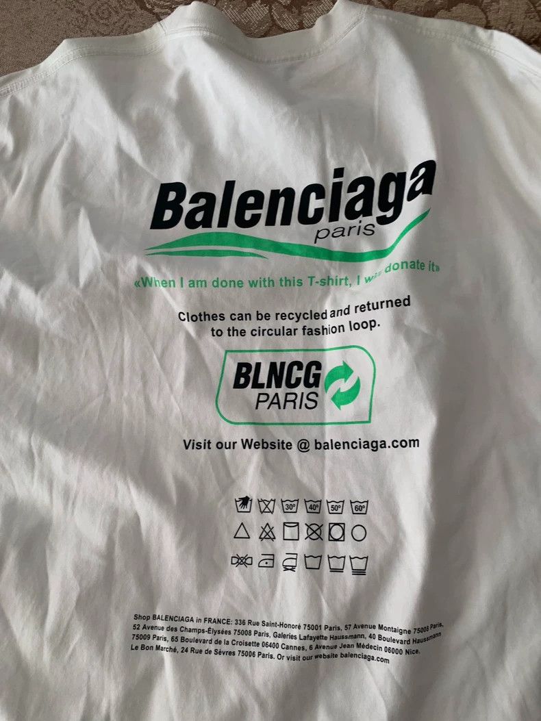 Balenciaga Balenciaga Short Sleeve Size US XXS / EU 40 - 4 Thumbnail