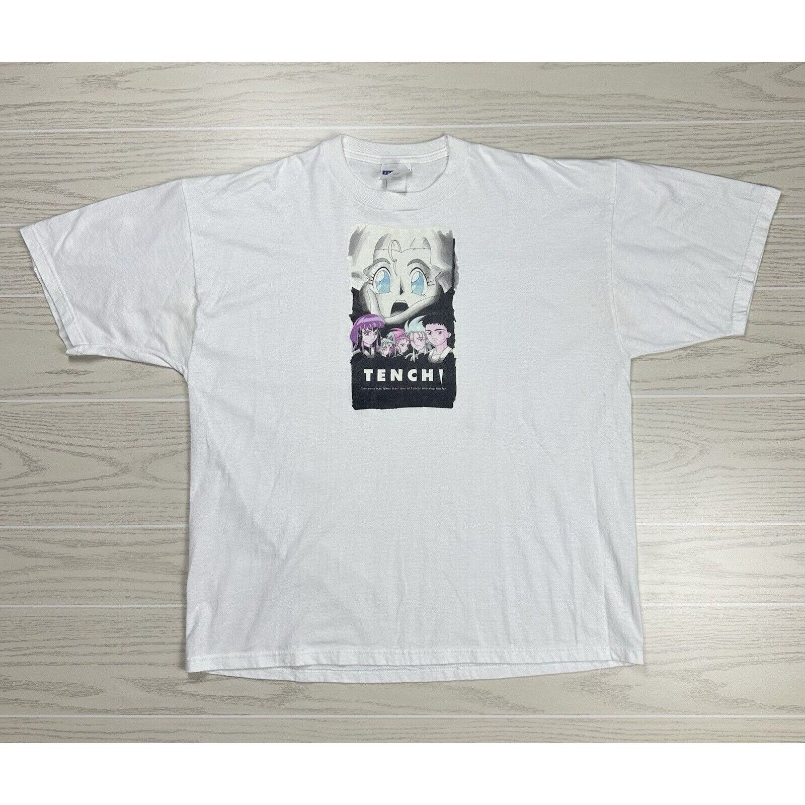 Vintage Vintage 90s Tenchi Muyo Anime Shirt Size US XL / EU 56 / 4 - 1 Thumbnail