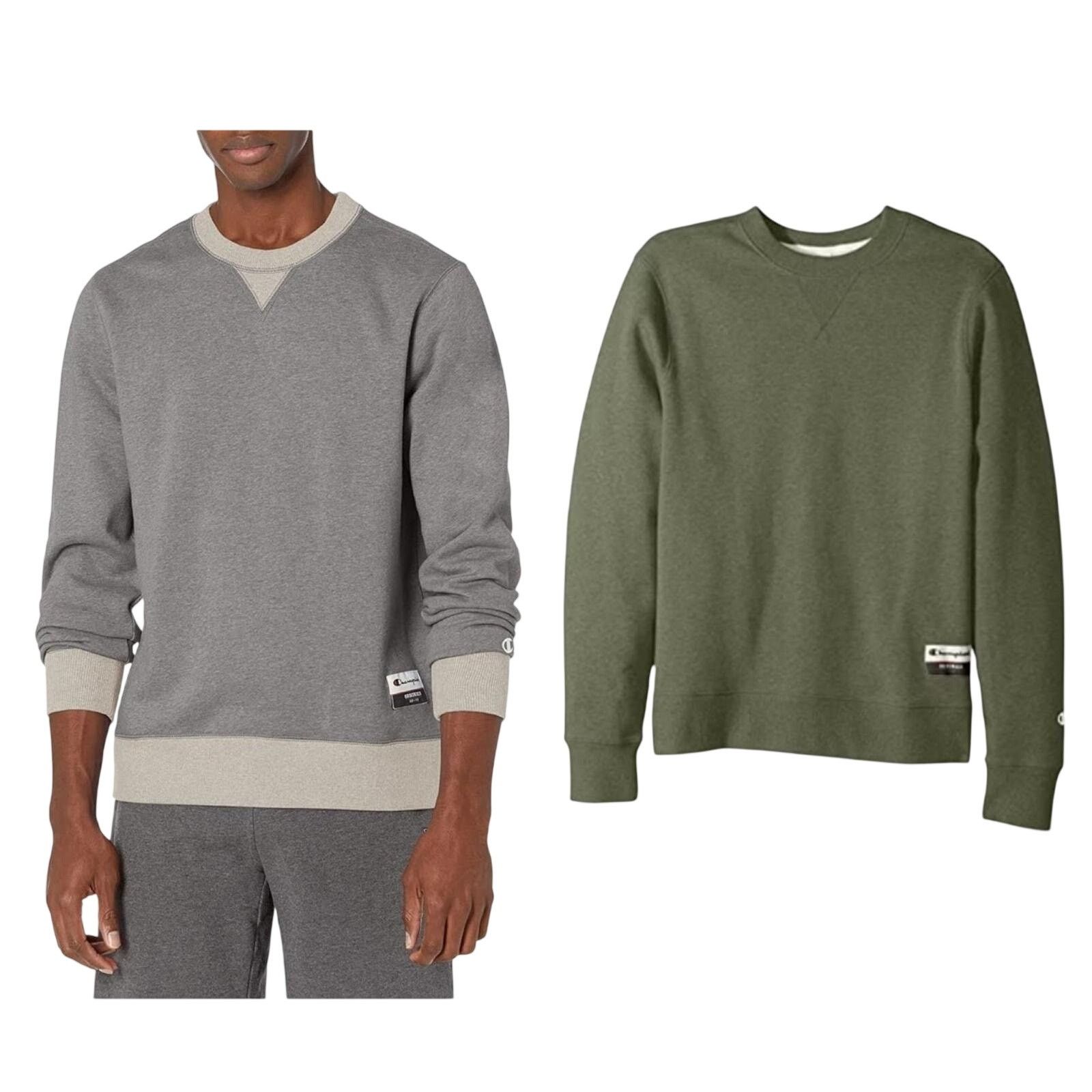Champion 2 New Champion Mens Small Sueded Fleece Pullover Sweatshirts Size US S / EU 44-46 / 1 - 1 Thumbnail