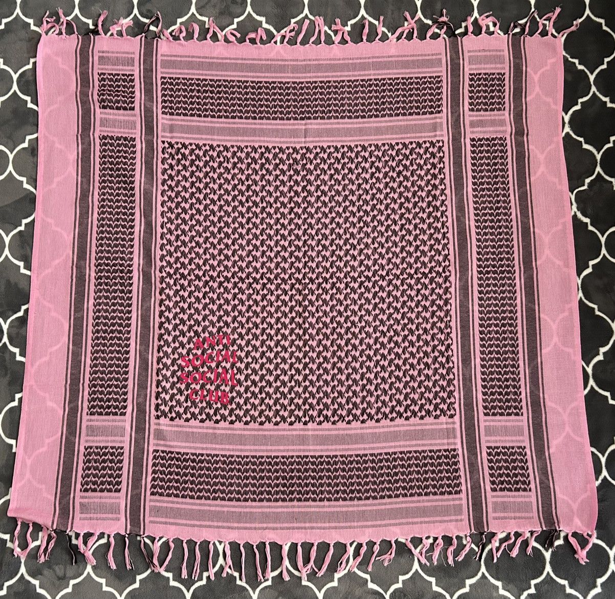 Anti Social Social Club Anti Social Social Club Shemagh Scarf Size ONE SIZE - 1 Thumbnail