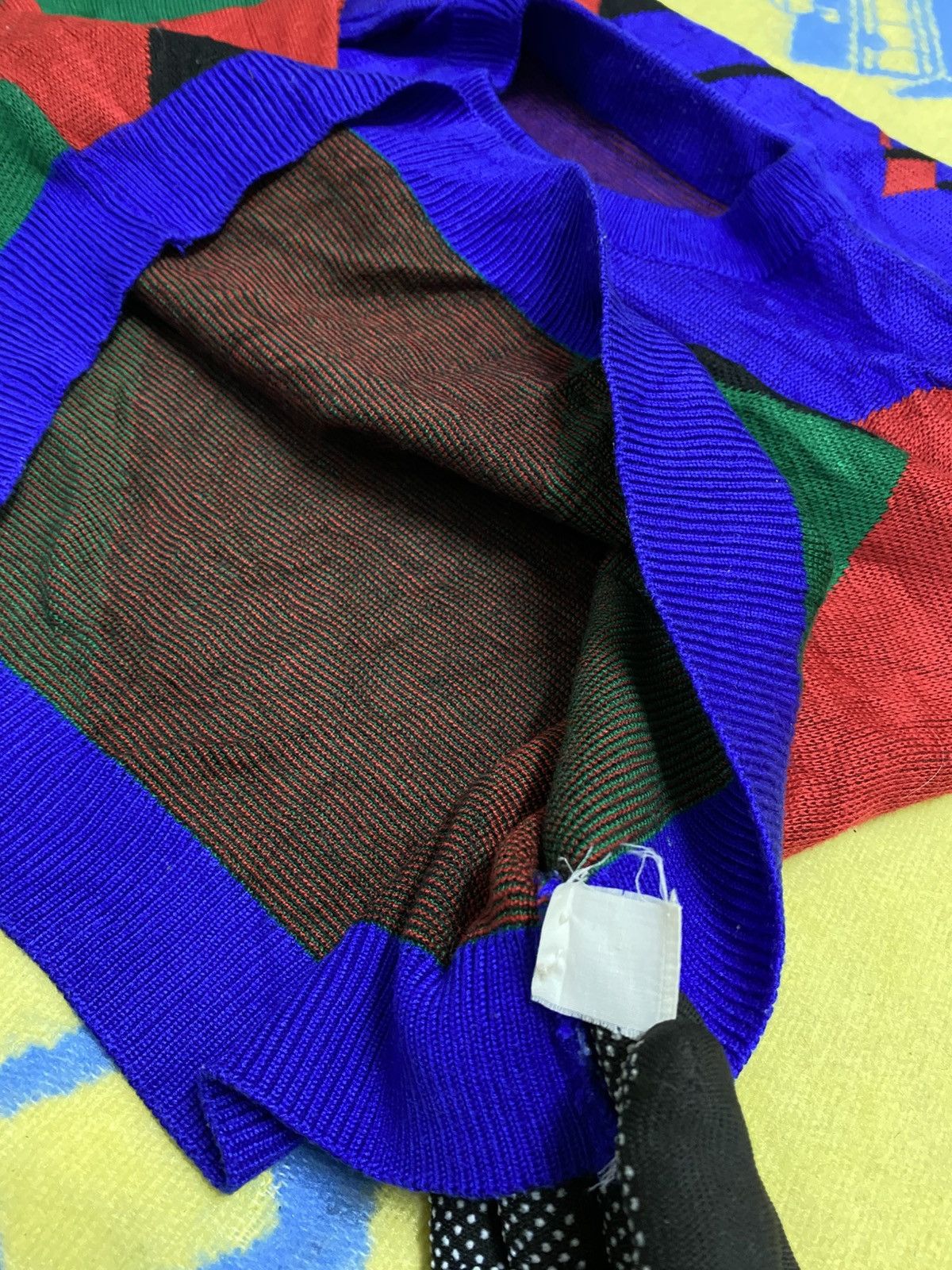 Japanese Brand × Vintage Japanese Knitwear x Vintage Abstrack Size US L / EU 52-54 / 3 - 12 Thumbnail