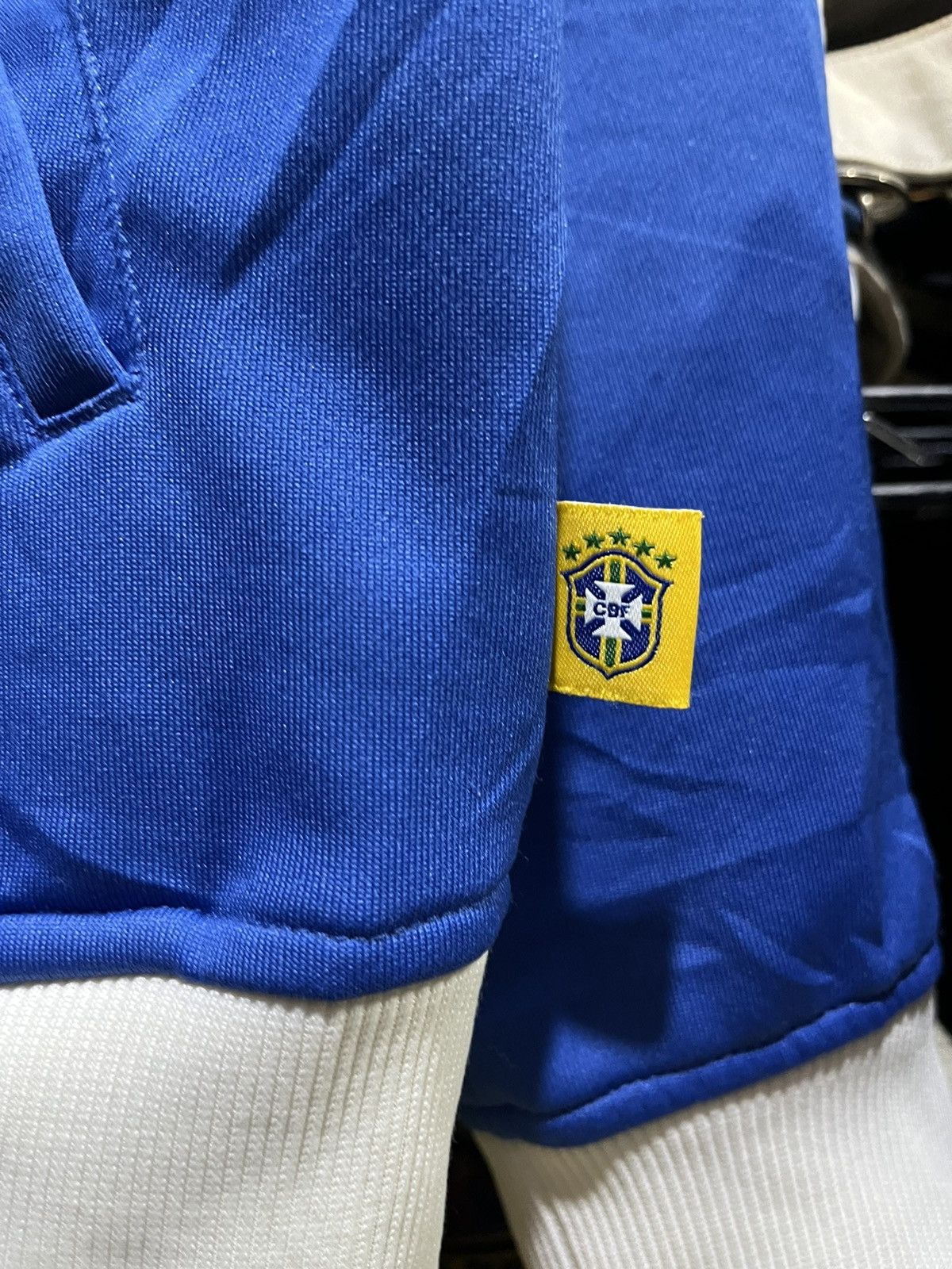 Nike Nike R9 Ronaldo Brazil Football Track Top Jacket 2006s Size US XXL / EU 58 / 5 - 4 Thumbnail