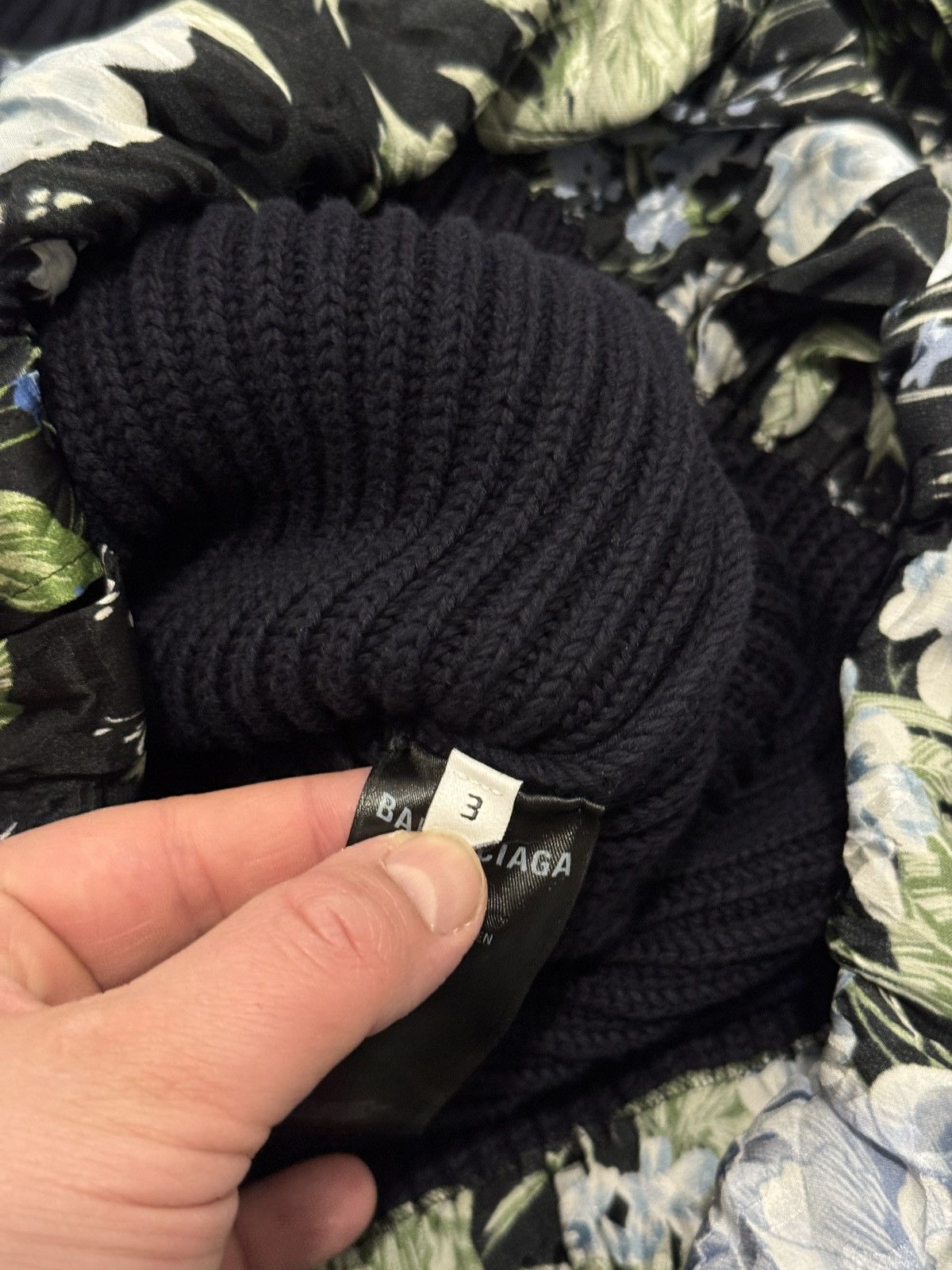 Balenciaga *RARE* BALENCIAGA DEMNA OVERSIZED LAYERED TROMPE OEIL FLORAL Size L / US 10 / IT 46 - 14 Thumbnail