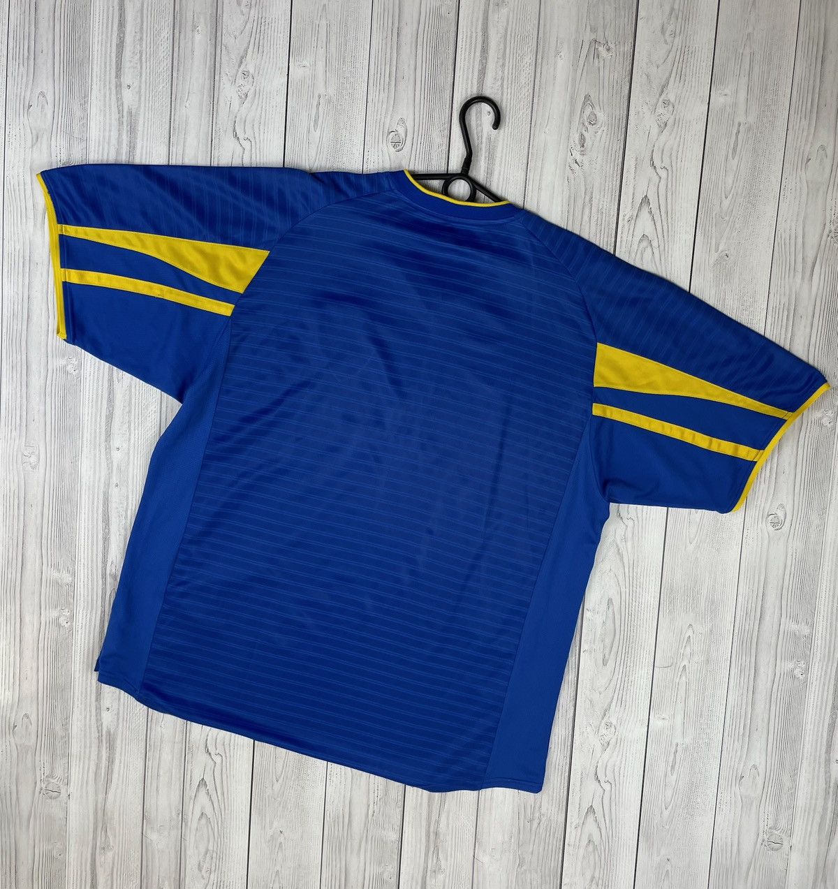 Nike Vintage nike Leeds soccer jersey blue logo size XXL Size US XXL / EU 58 / 5 - 9 Thumbnail