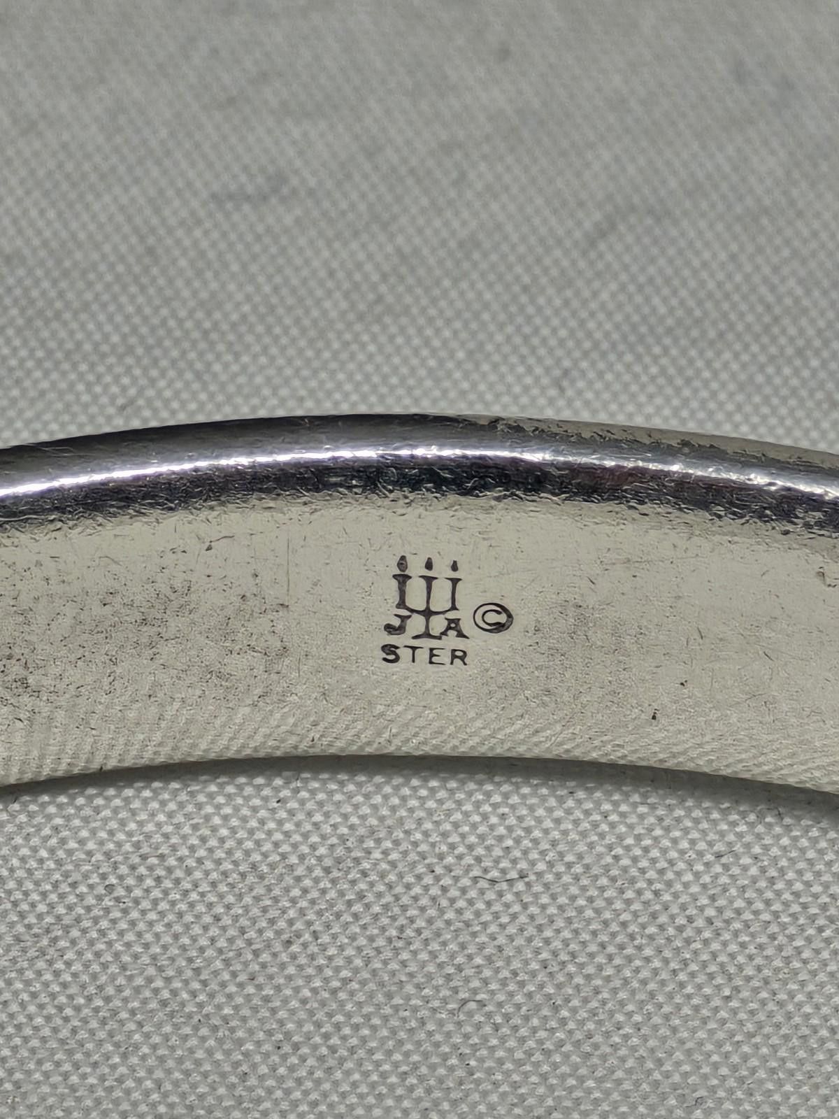 Other James Avery Sterling Silver Christian Symbol Bangle Retired Size ONE SIZE - 3 Thumbnail