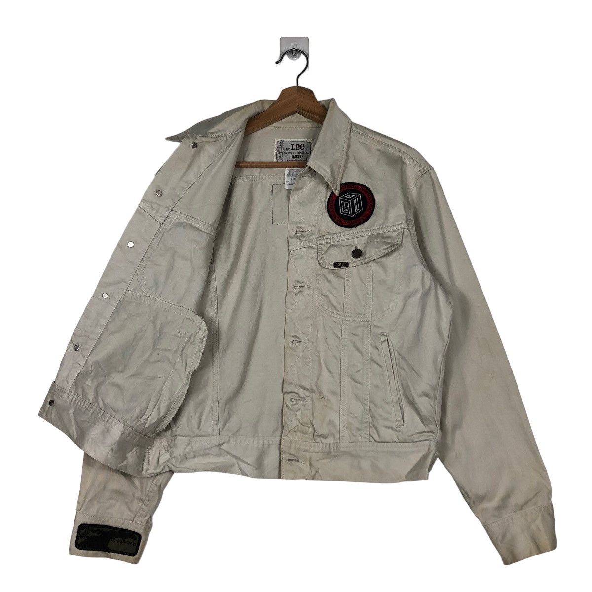 Japanese Brand 🔥Vintage Biker Jacket Trucker Lee Western Cowboys Pocket Size US M / EU 48-50 / 2 - 11 Thumbnail
