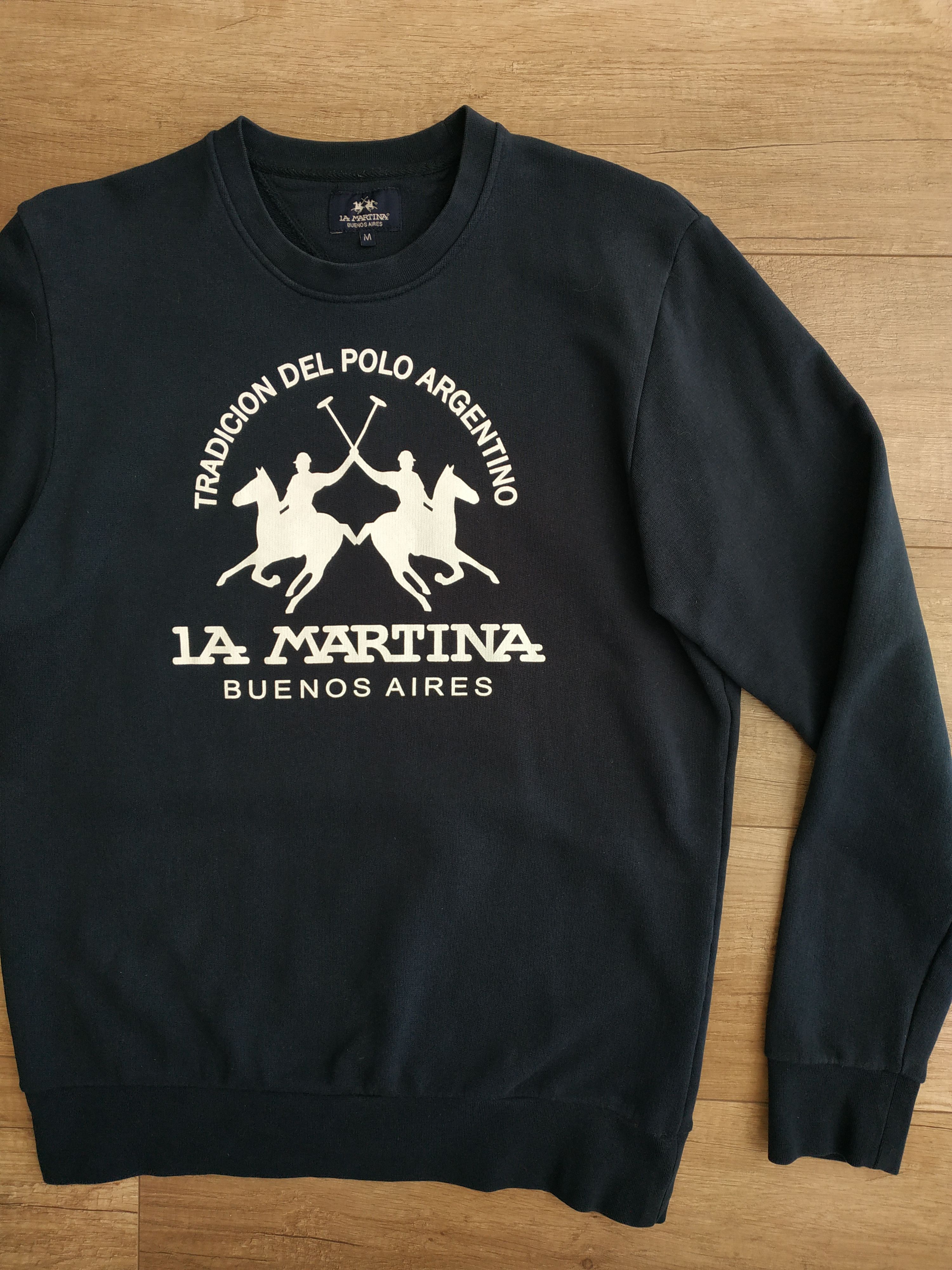 La Martina La Martina Argentina Polo Club Men's Sweatshirt, s. MEDIUM Size US M / EU 48-50 / 2 - 3 Thumbnail