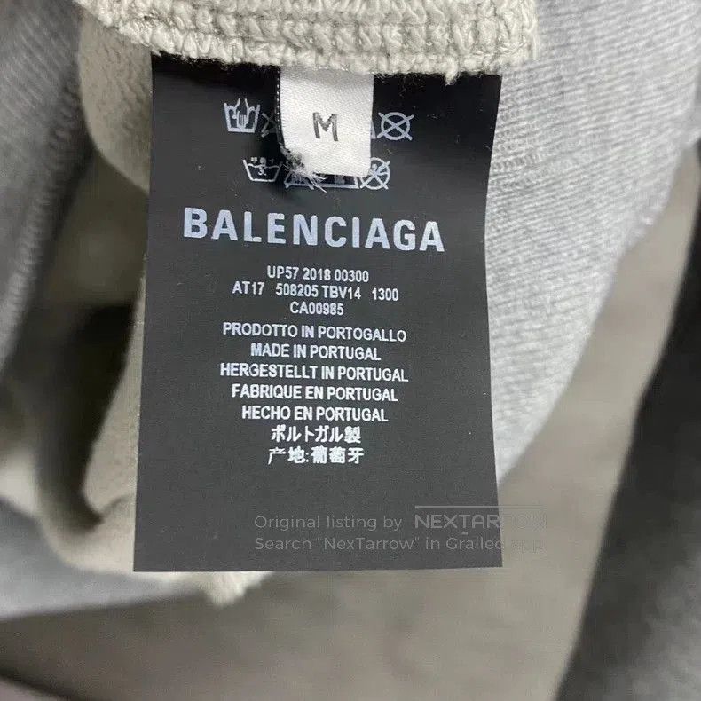 Balenciaga balenciaga's new grey Coke print logo hoodie. Size US M / EU 48-50 / 2 - 4 Thumbnail