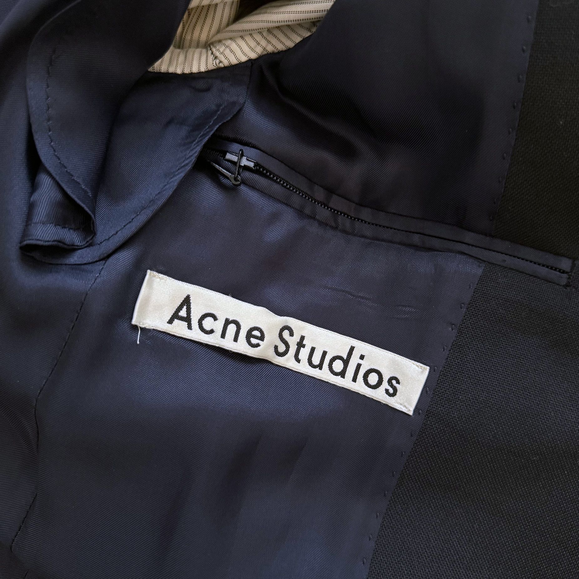 Acne Studios AW14 Drifter J Panama Wool Blazer Size 44R - 9 Thumbnail