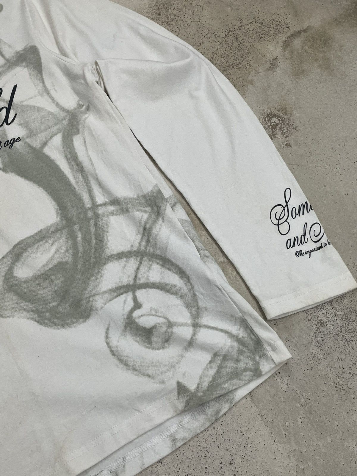 Japanese Brand Sorridiere Under World Abstract Y2K Smoke Some & Never Size US L / EU 52-54 / 3 - 4 Thumbnail