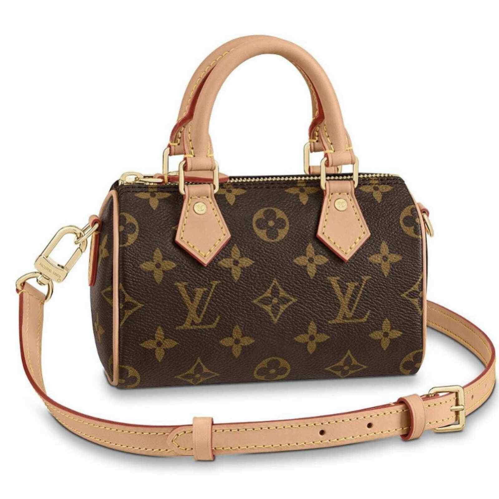 Louis Vuitton Louis Vuitton Nano Speedy Mini Crossbody Shoulder Bag Size ONE SIZE - 1 Thumbnail