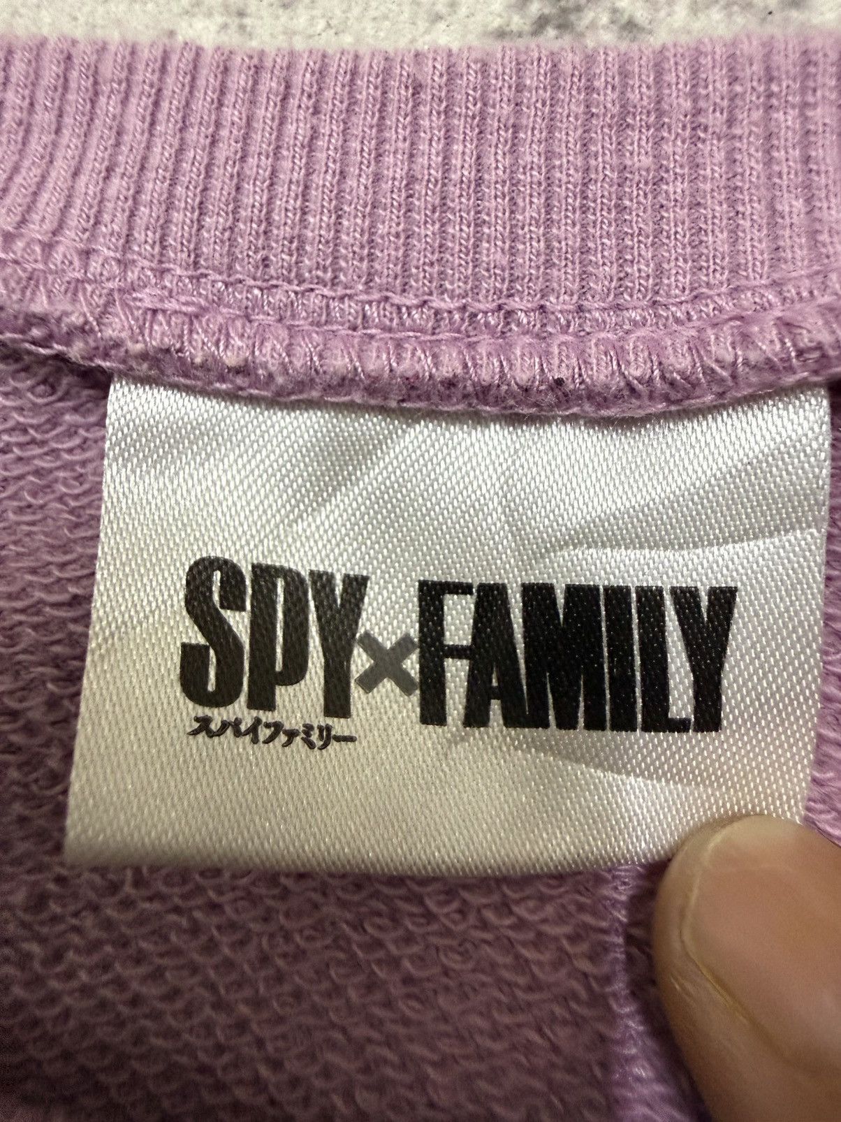 Anime Spy x family Character Anya Forger Anime Series Sweatshirt Size US S / EU 44-46 / 1 - 7 Thumbnail