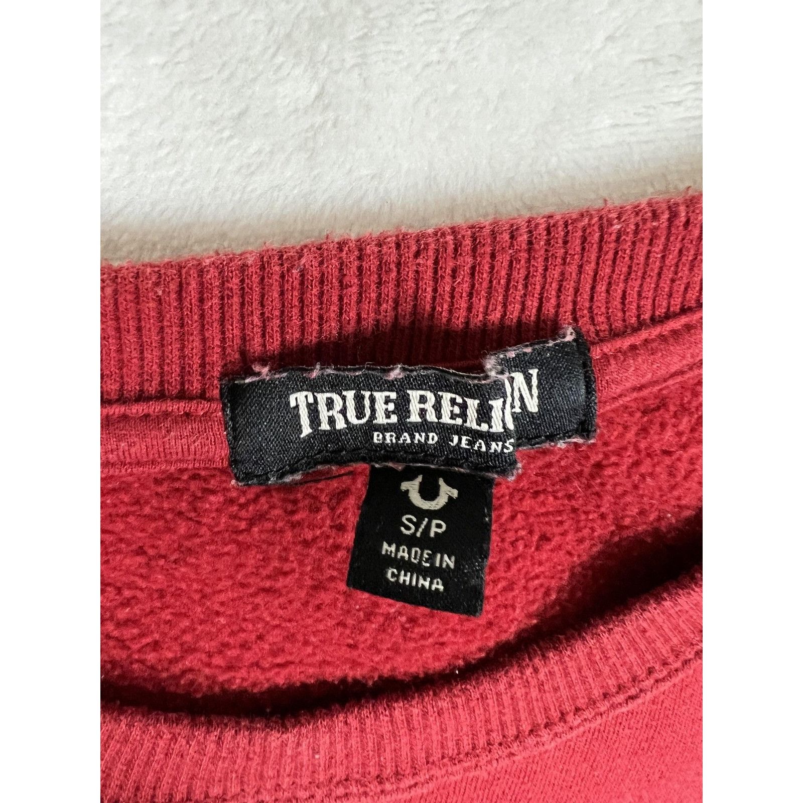 True Religion True Religion Sweatshirt Mens Small Red Buddha Guitar Graphi Size US S / EU 44-46 / 1 - 3 Thumbnail