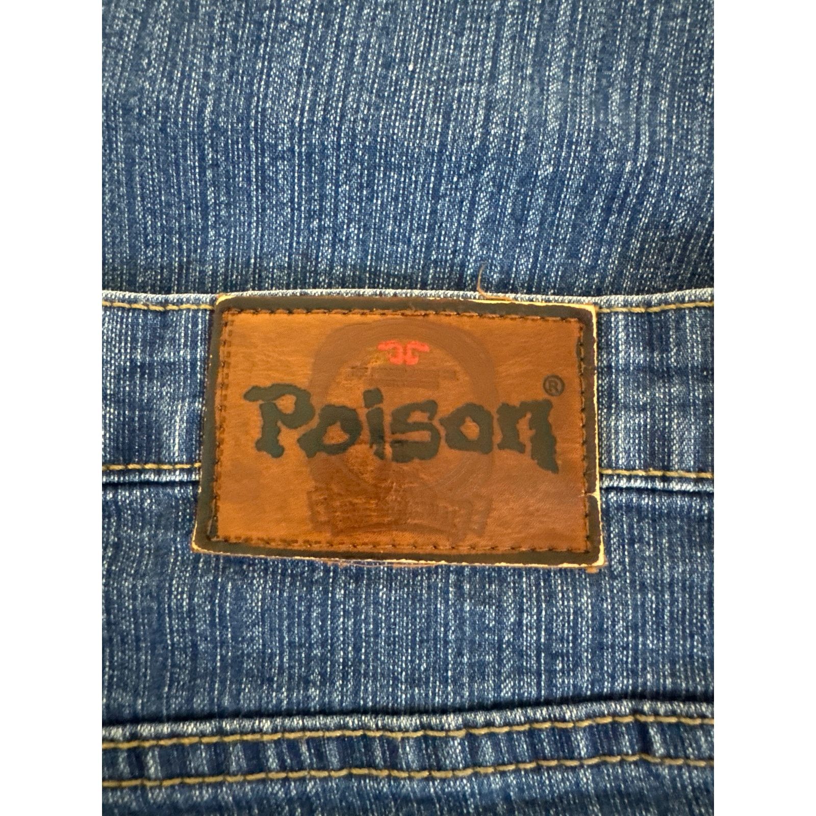 Other VTG Poison Original, Industry, Denim Division 38X39 Jeans Size US 38 / EU 54 - 7 Thumbnail