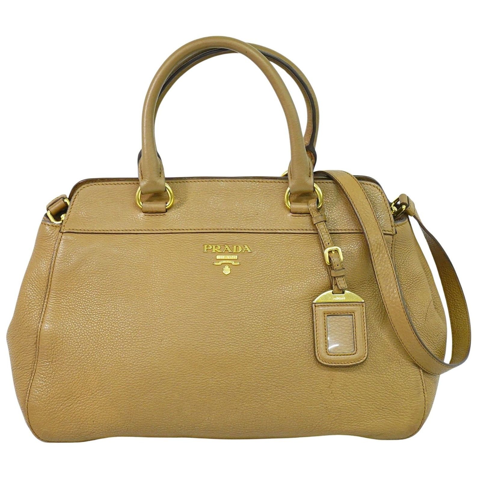 Prada Prada Vintage Handbag Leather Size ONE SIZE - 1 Thumbnail