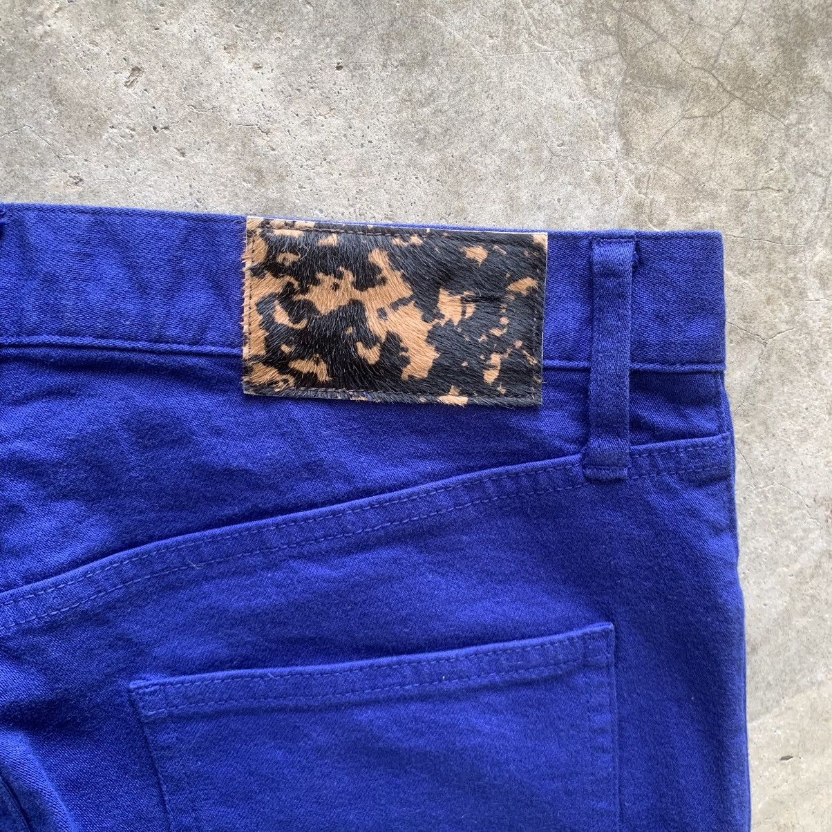 Shellac Shellac japanese vkei blue flared jeans Size US 31 - 9 Thumbnail